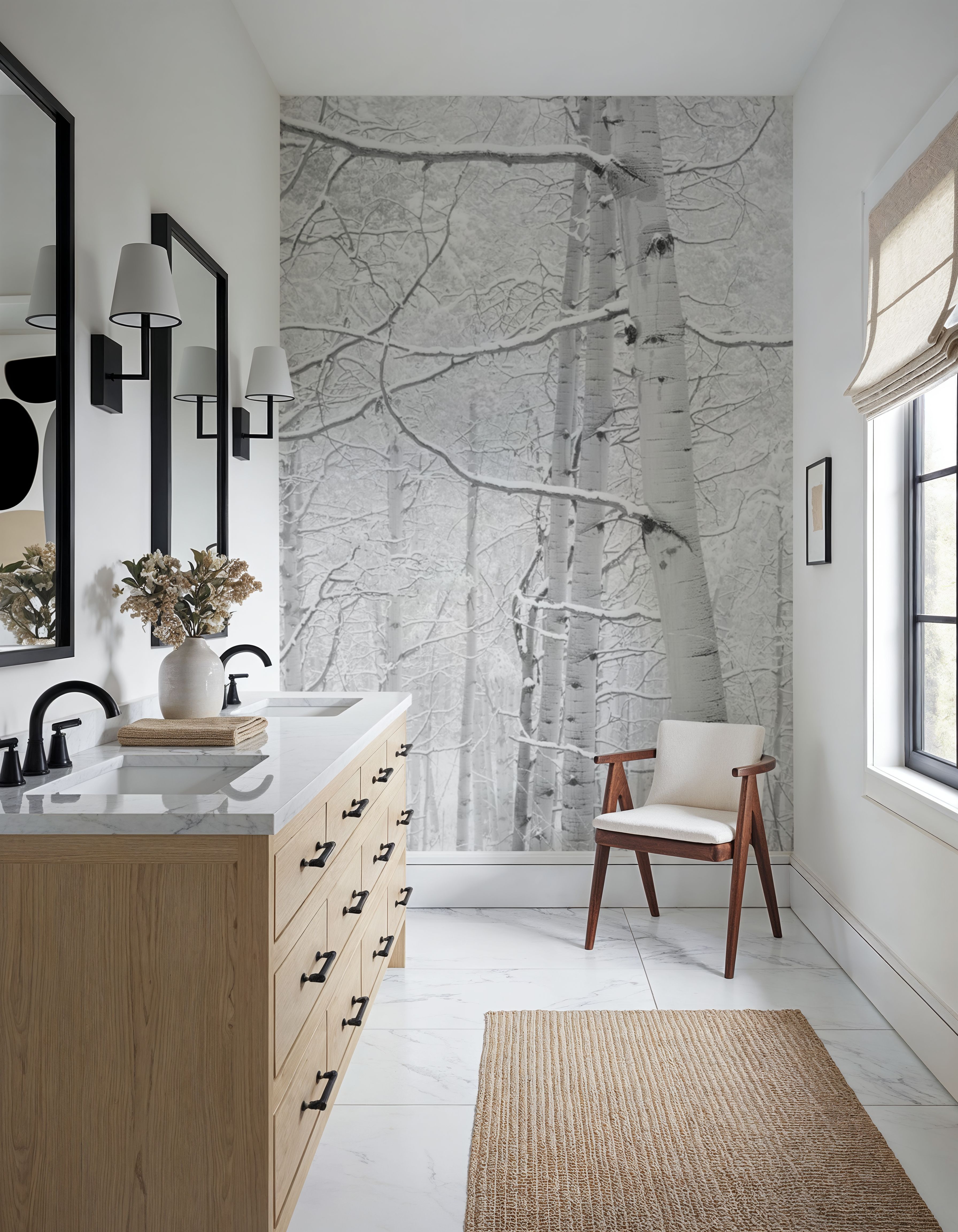 Frost-Kissed Birches