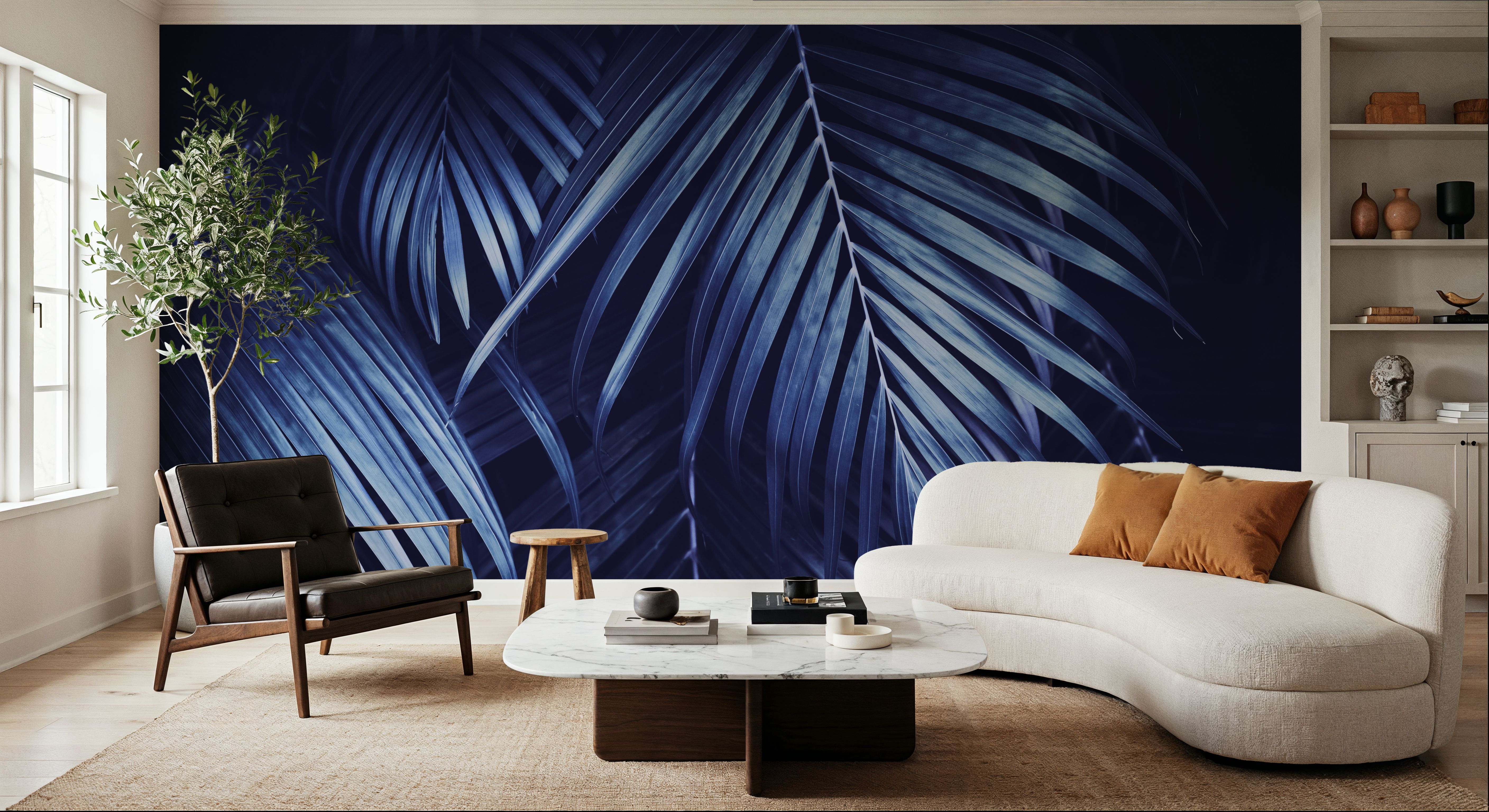 Caribbean Blues, Papel pintado