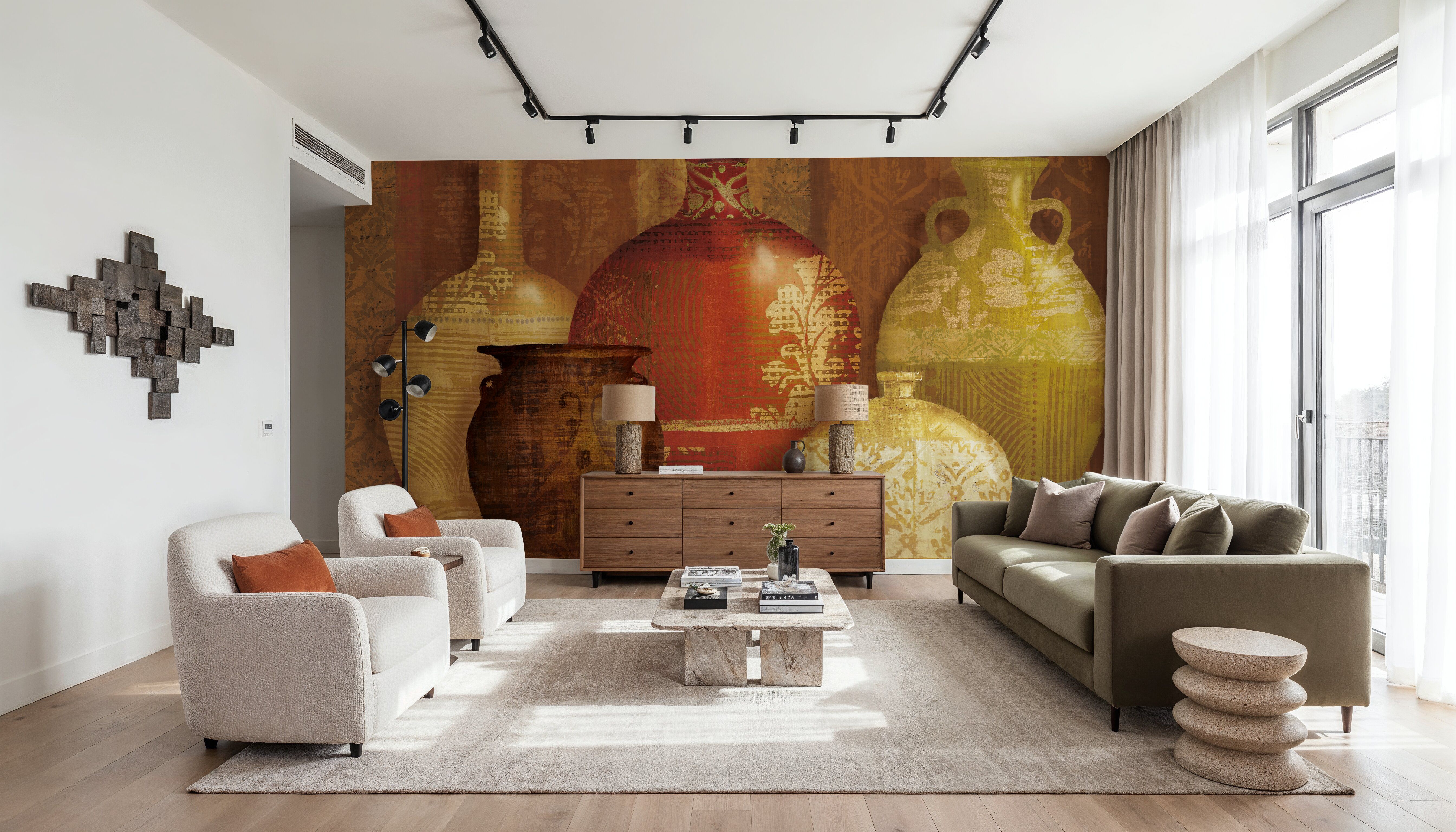 Tuscan Crossing, Tapeten