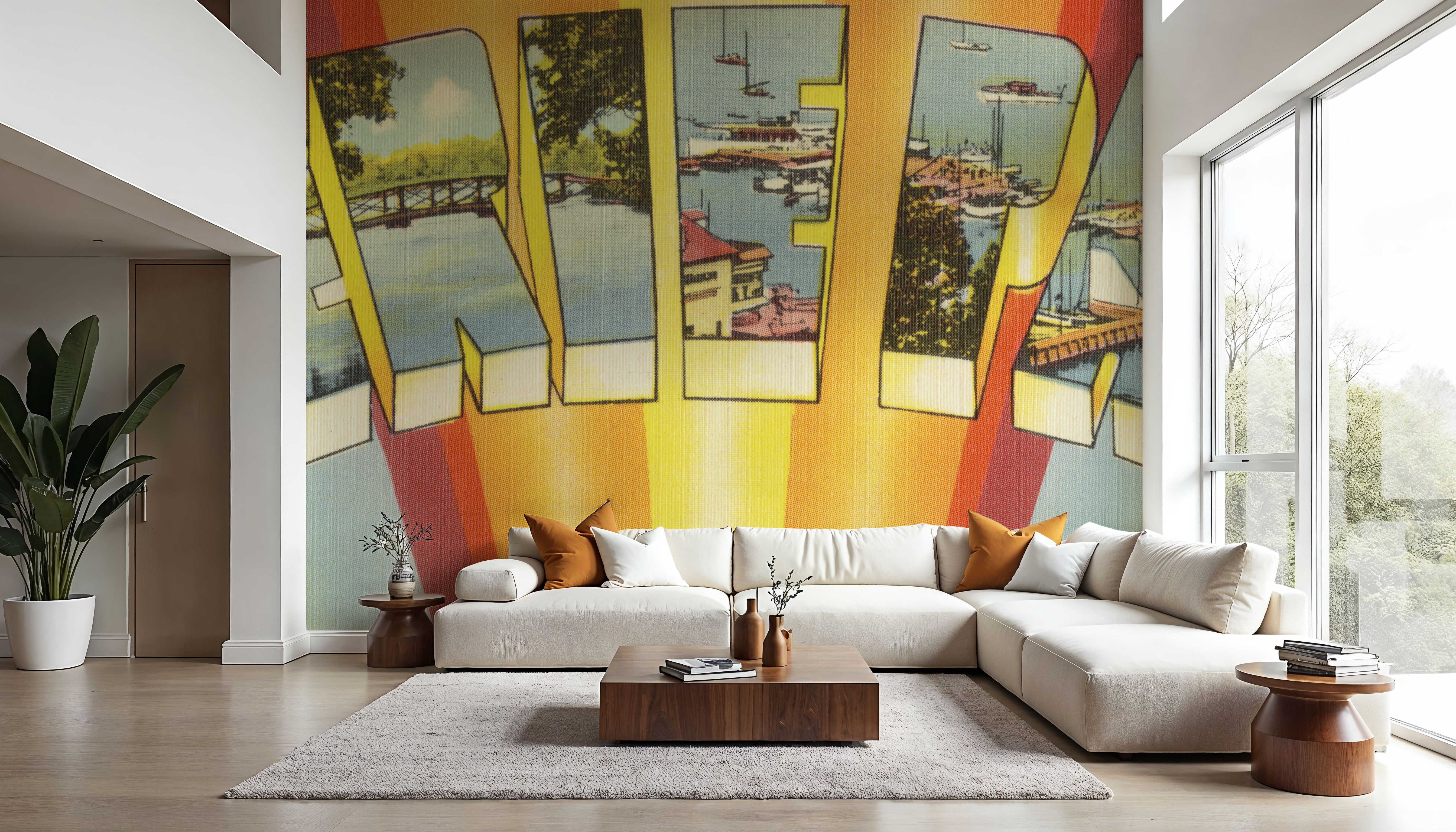 Greetings from Erie - Screenprint Postcard