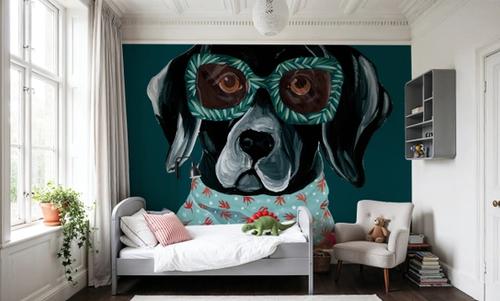 Dashing Labrador