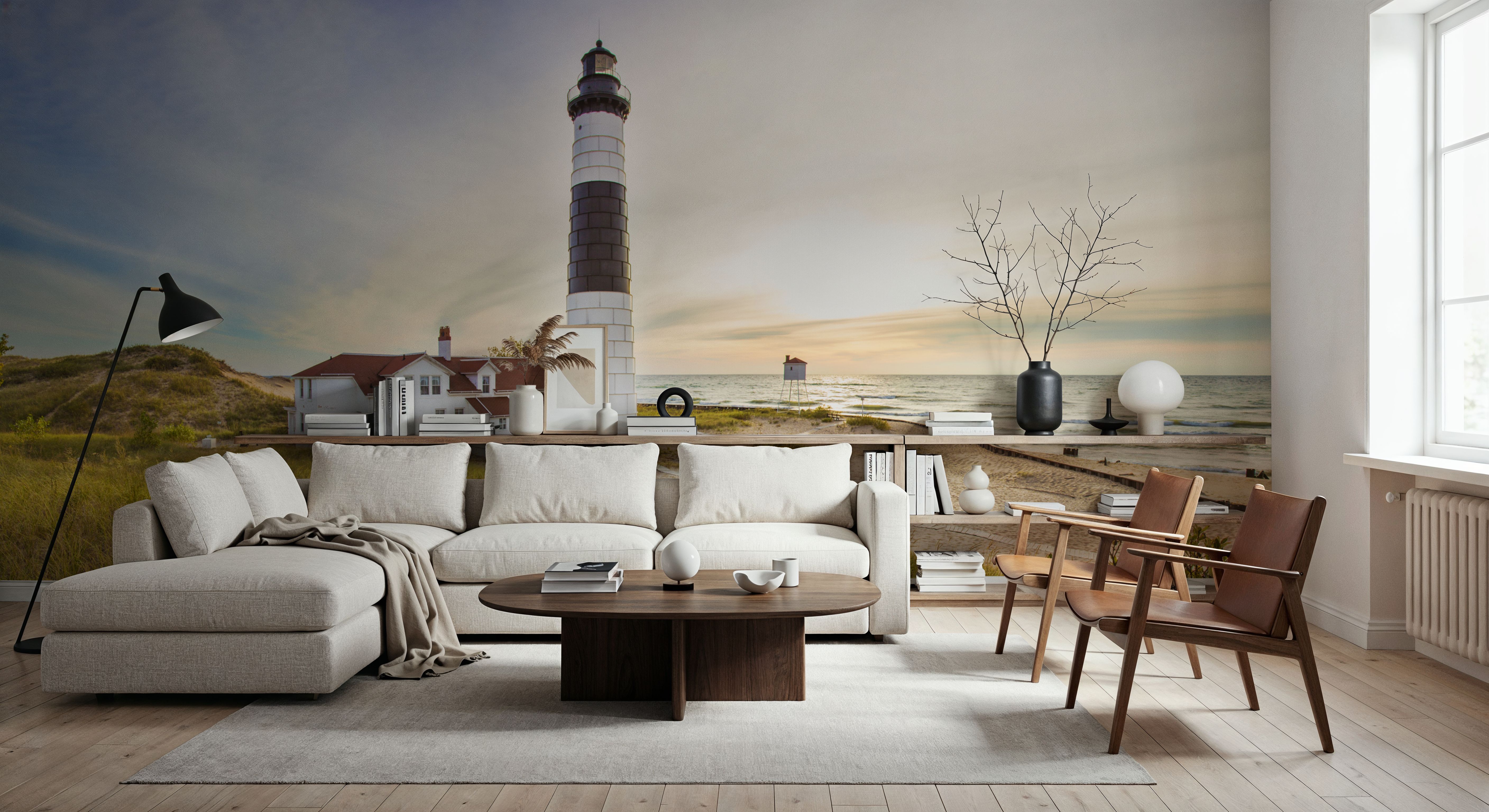 Coastal Lighthouse Beacon, Wallpaper