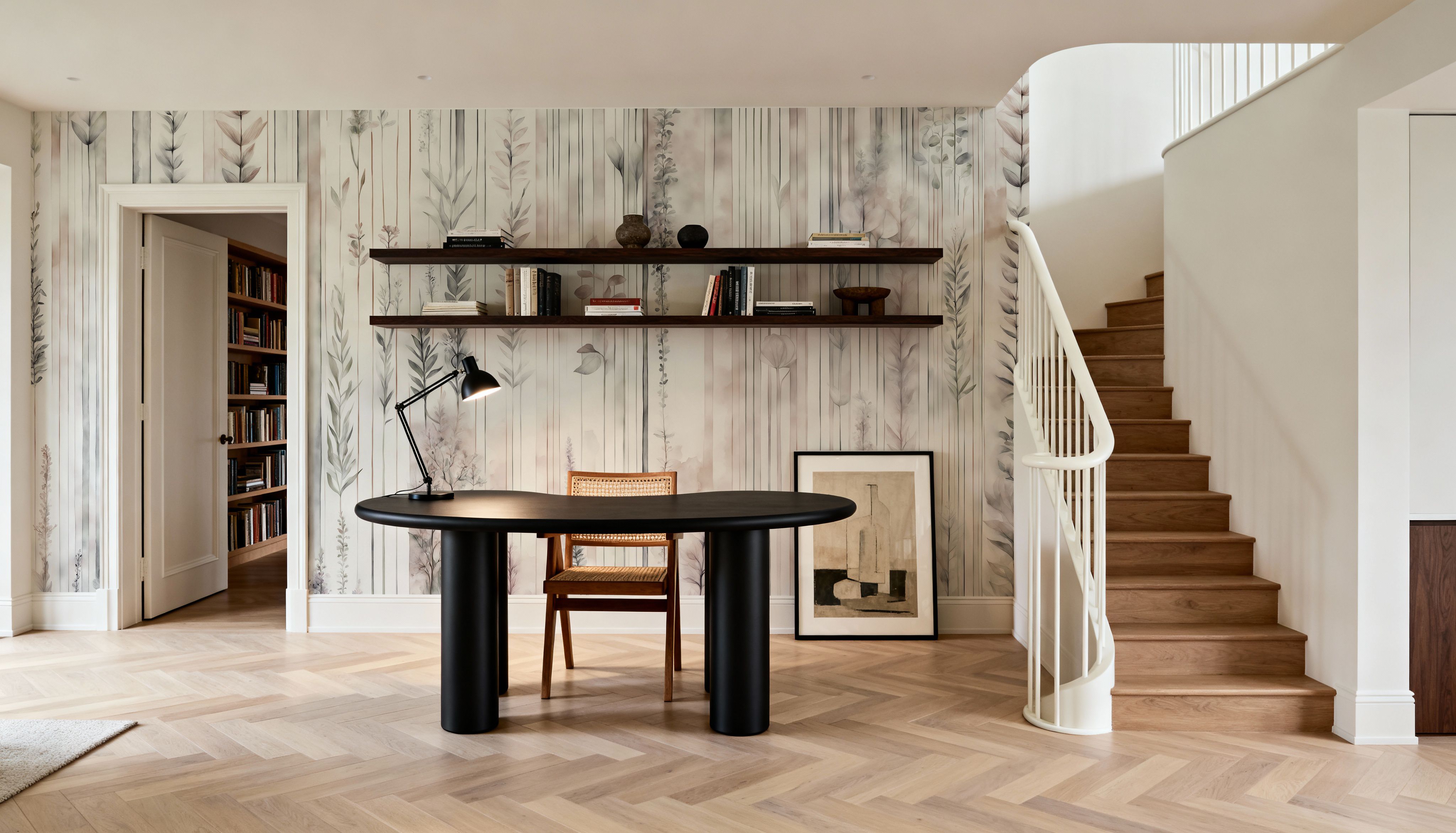 Botanical Wall Brown