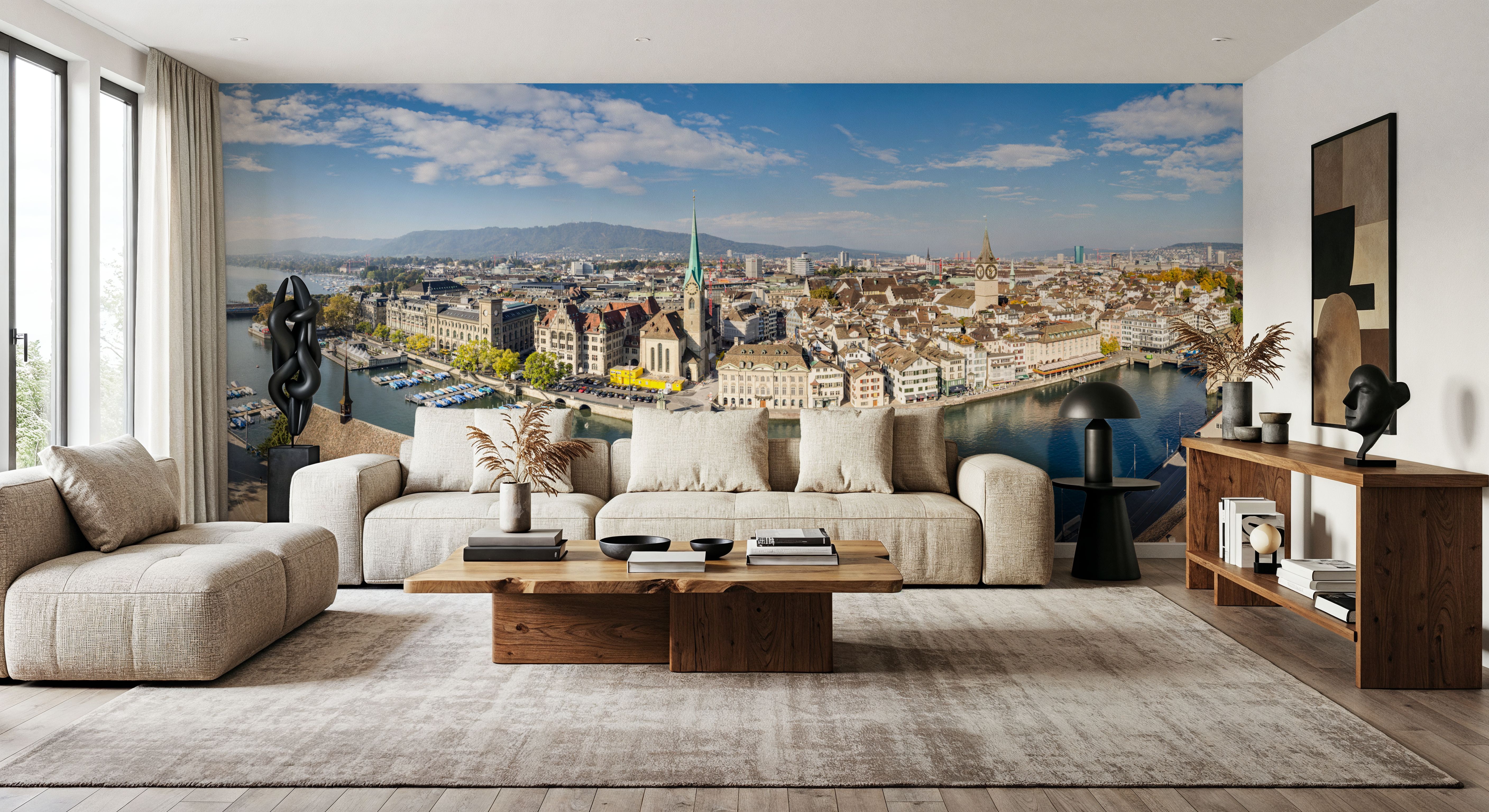 Zürich Panorama, Wallpaper