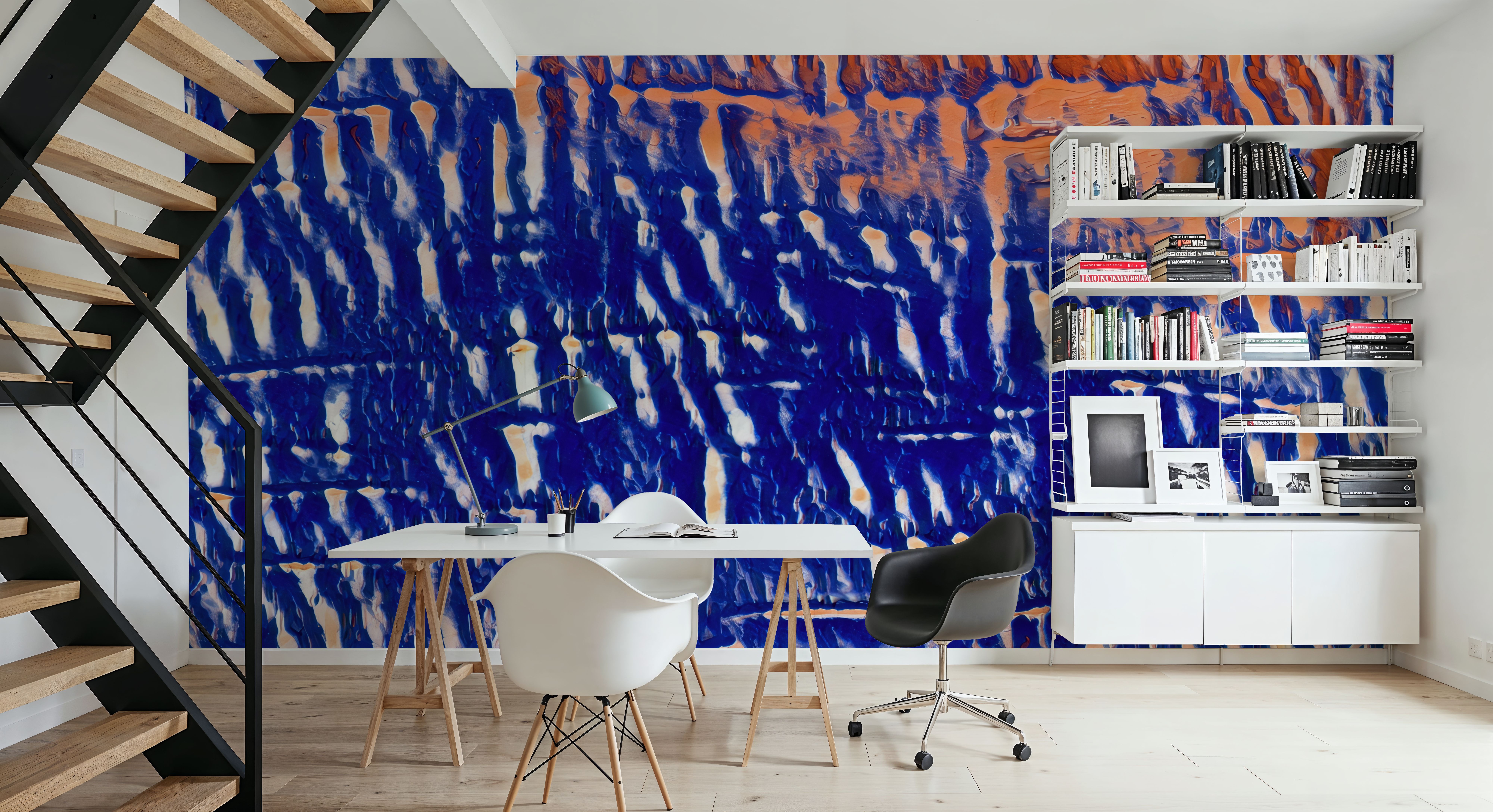 Sunset Jalousie, Papier peint