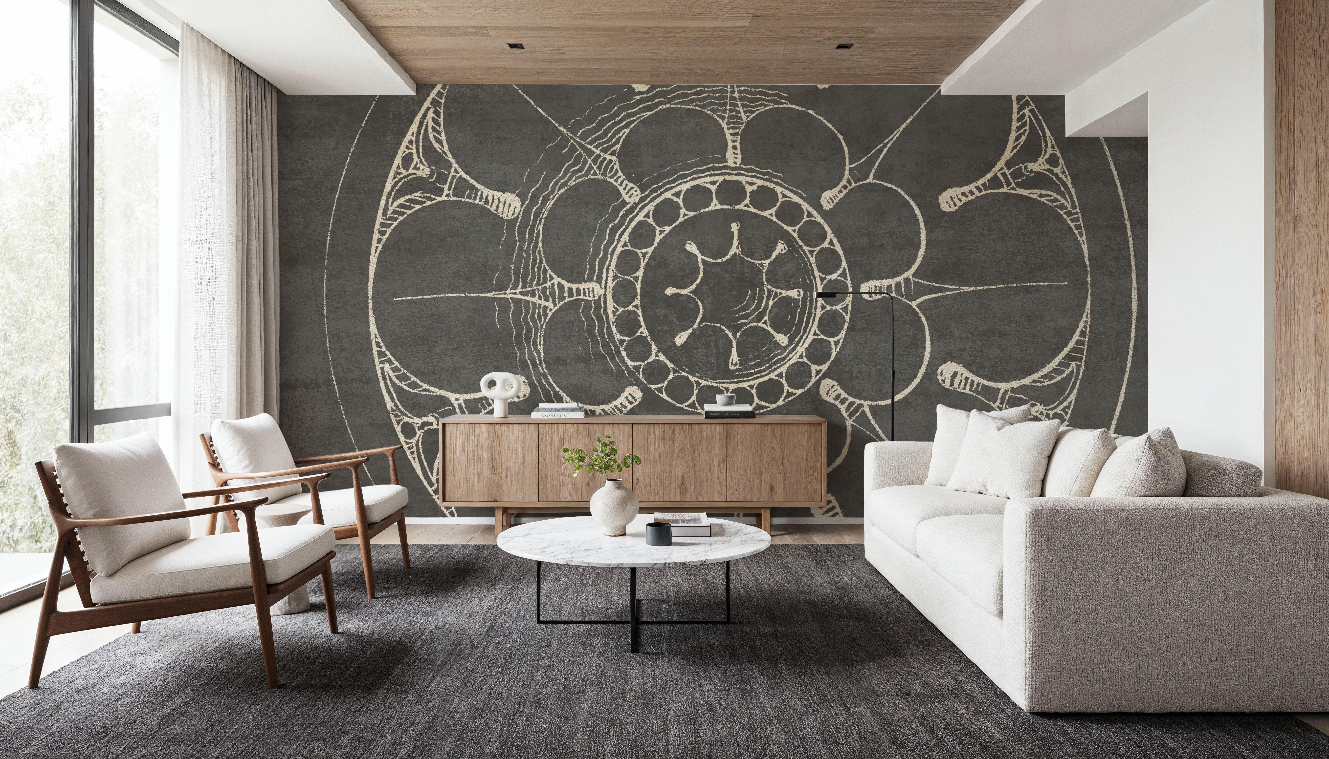 Rosette III Gray
