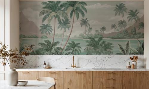 Paradise Lagoon, Washed Green
