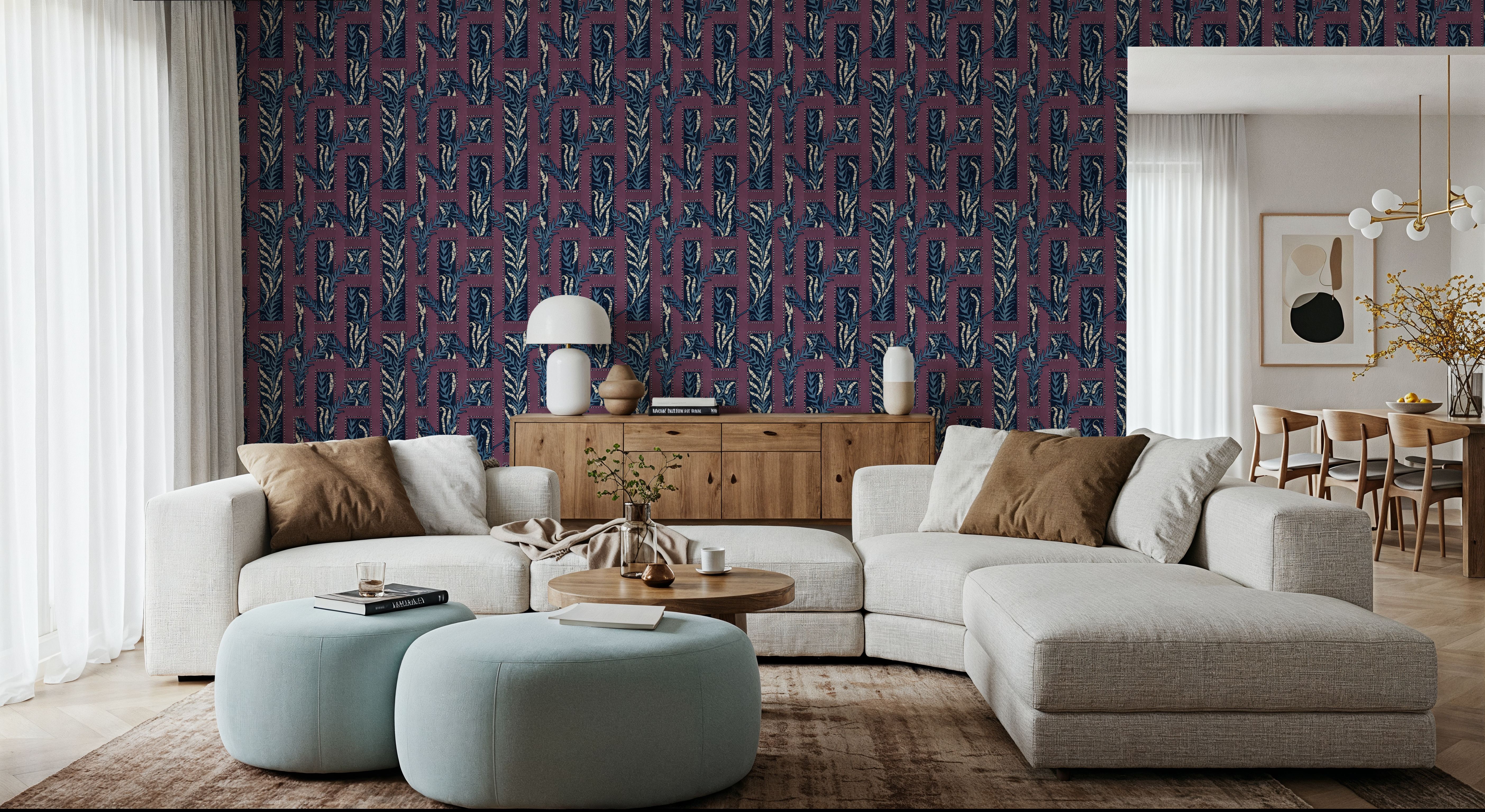 Samarkand Ferns, Plum