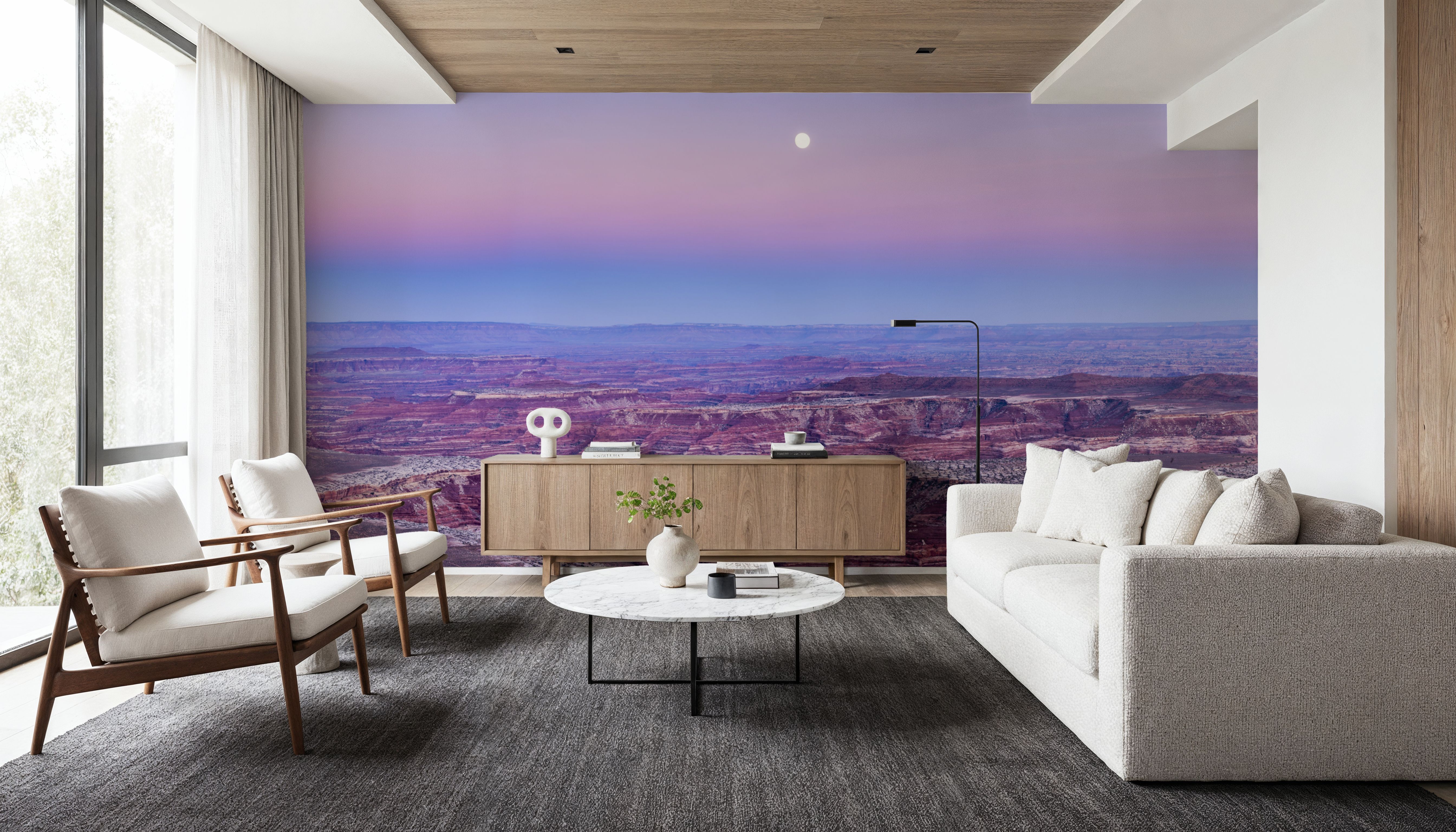 Moonlit Canyon Serenity