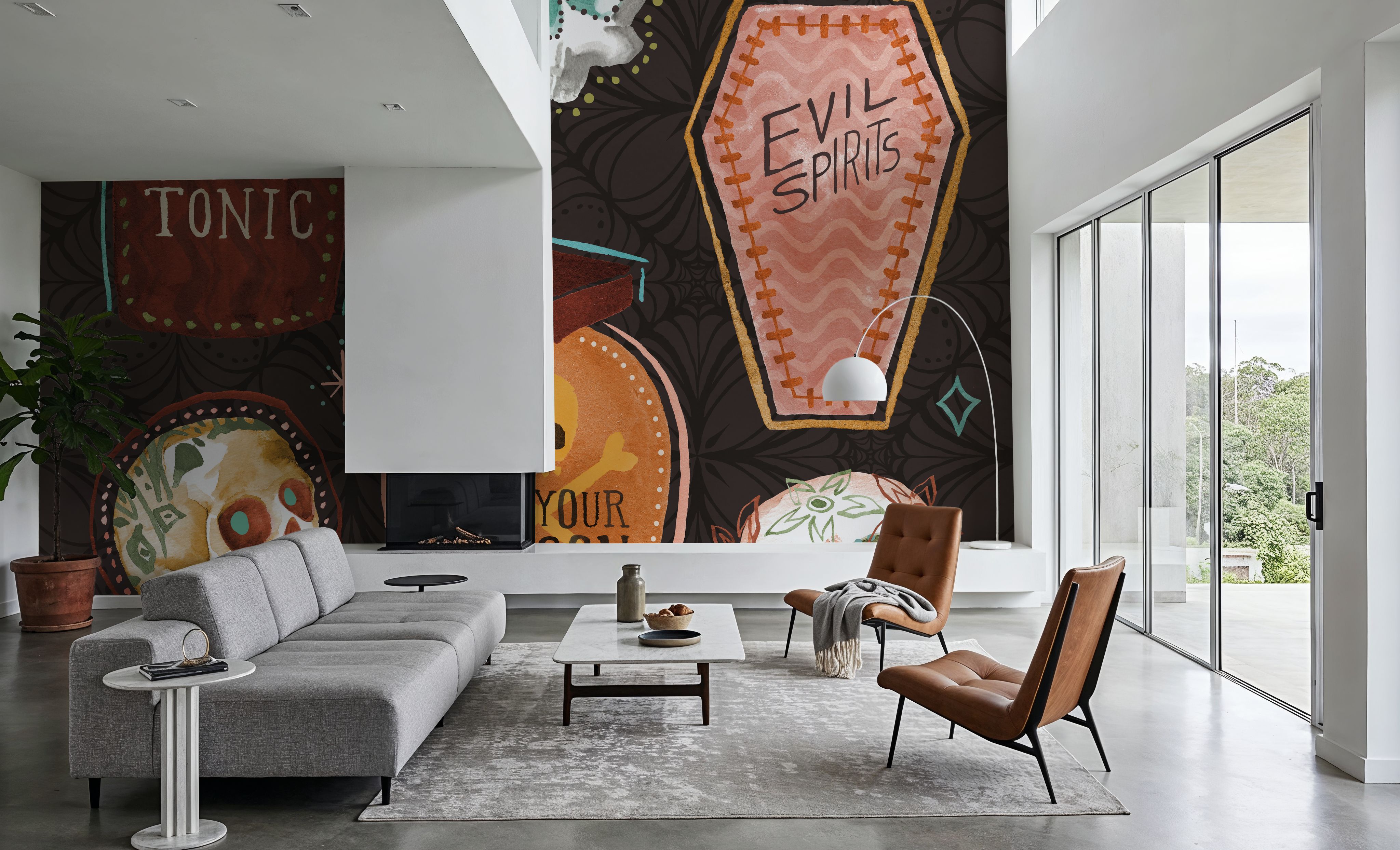 Spooky Night II, Wallpaper