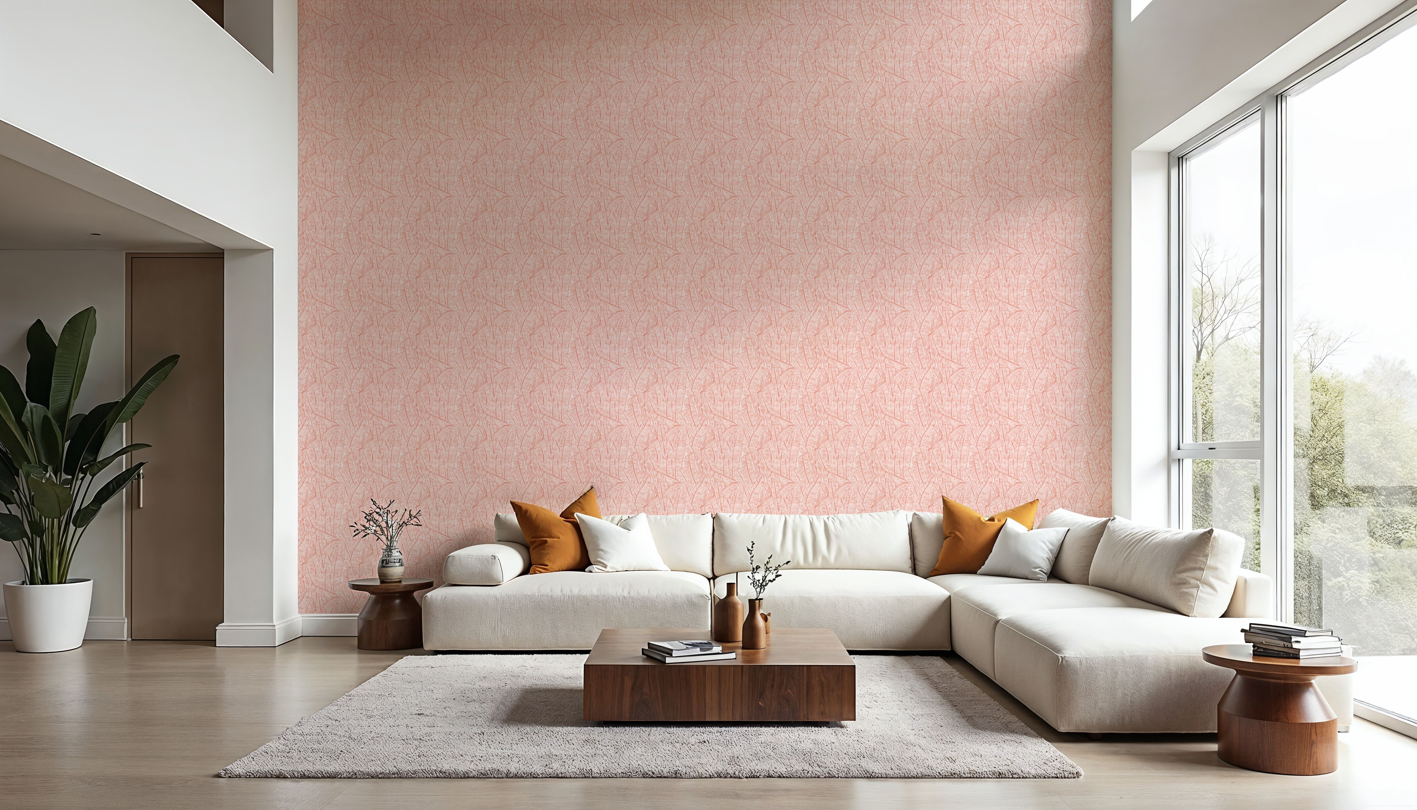 Banana Leaf Camo, Peach