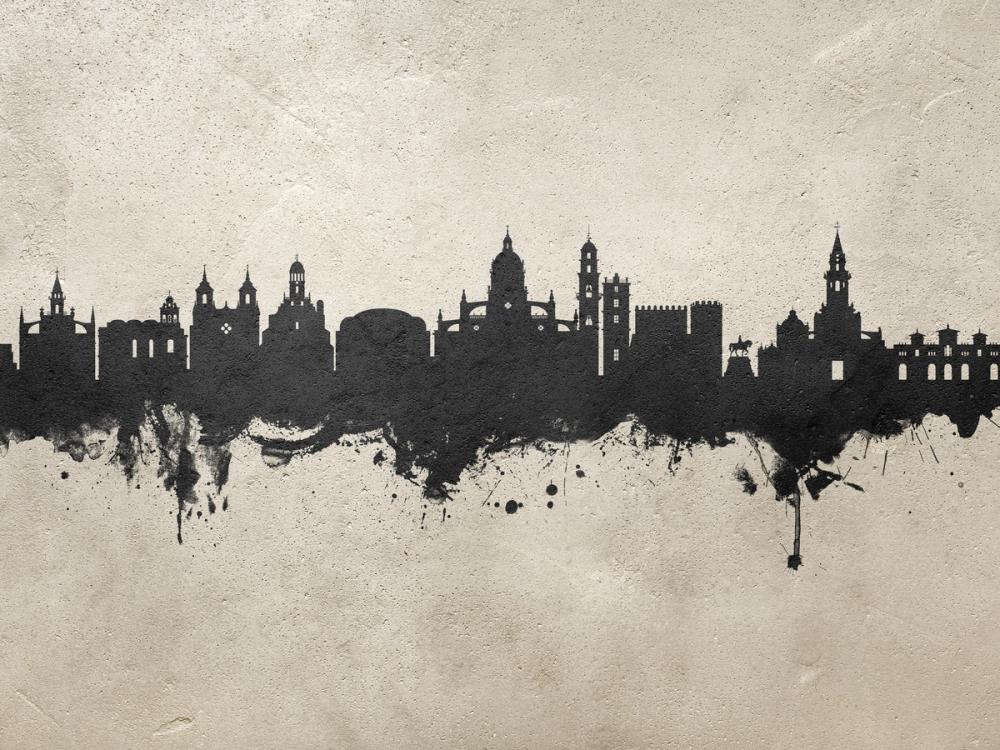 Jerez Spain Skyline Concrete