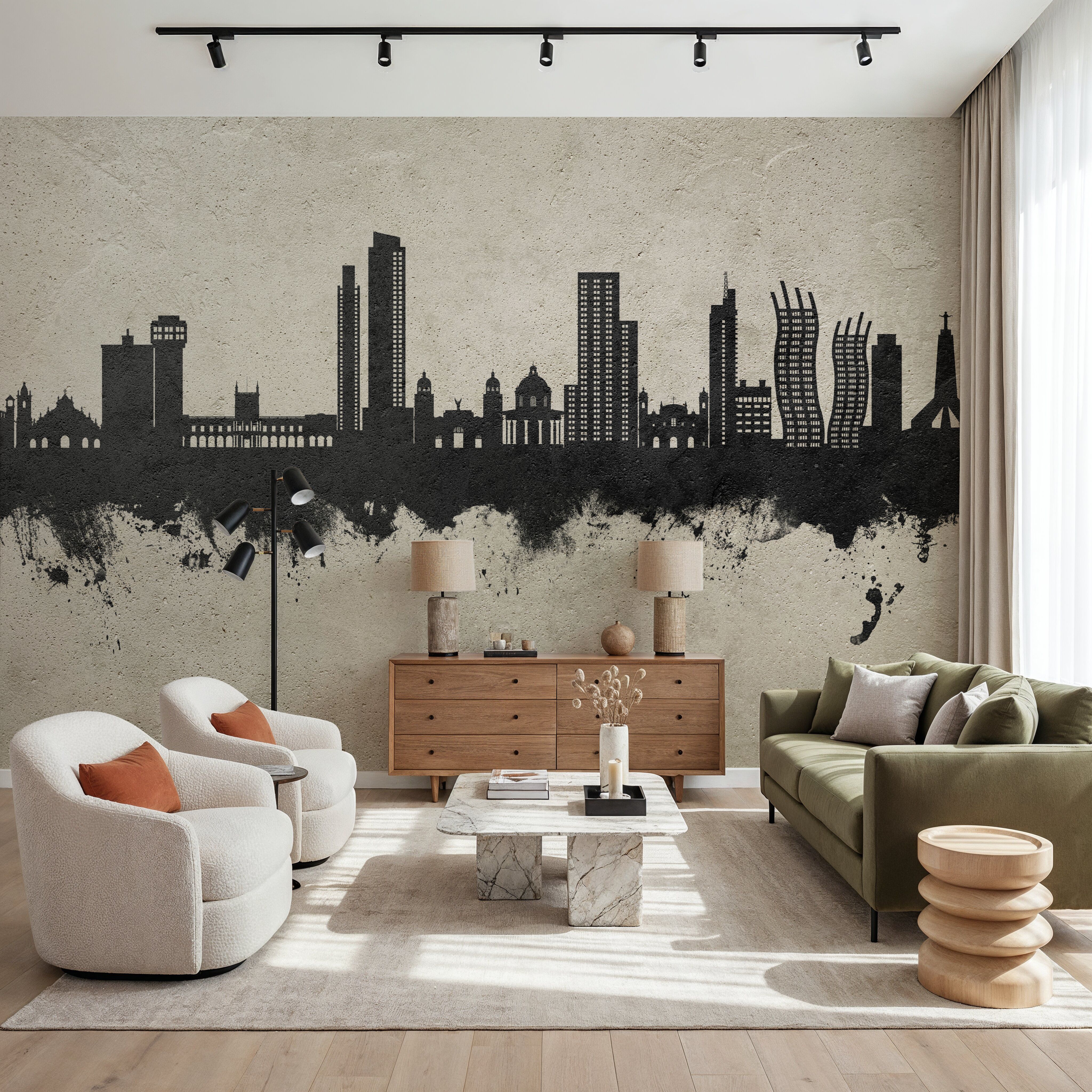 Asunción Paraguay Skyline Concrete