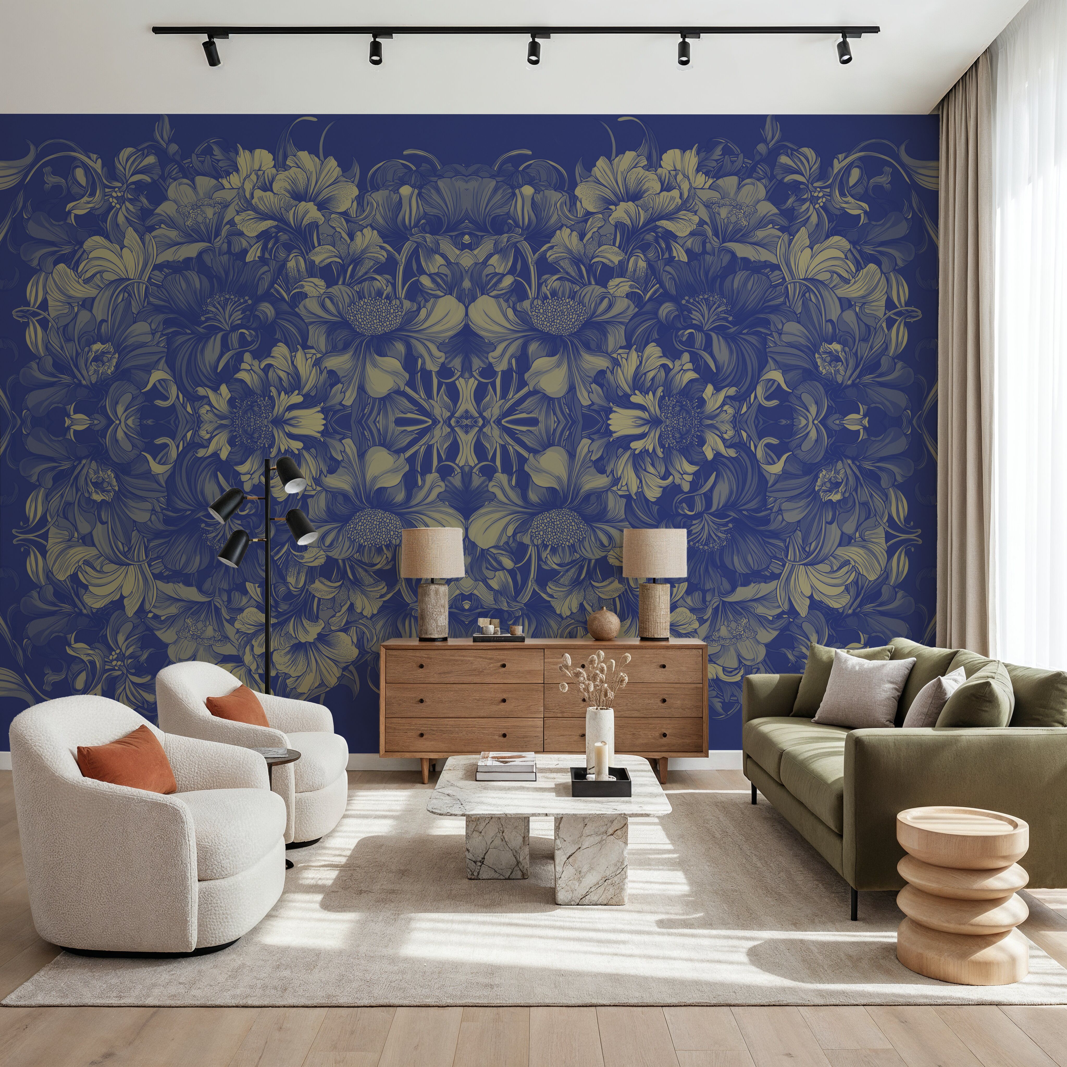 Scandi Flower Ceiling V