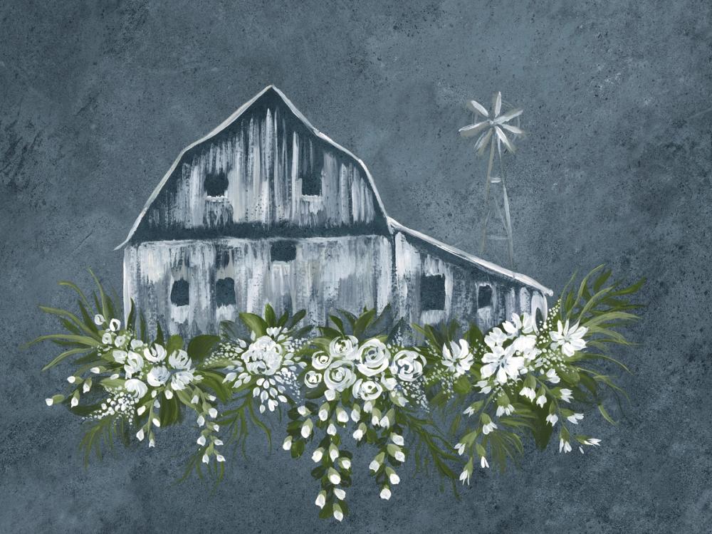 Adorned Barn Sketch Denim