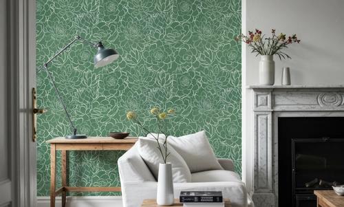 Green Peony