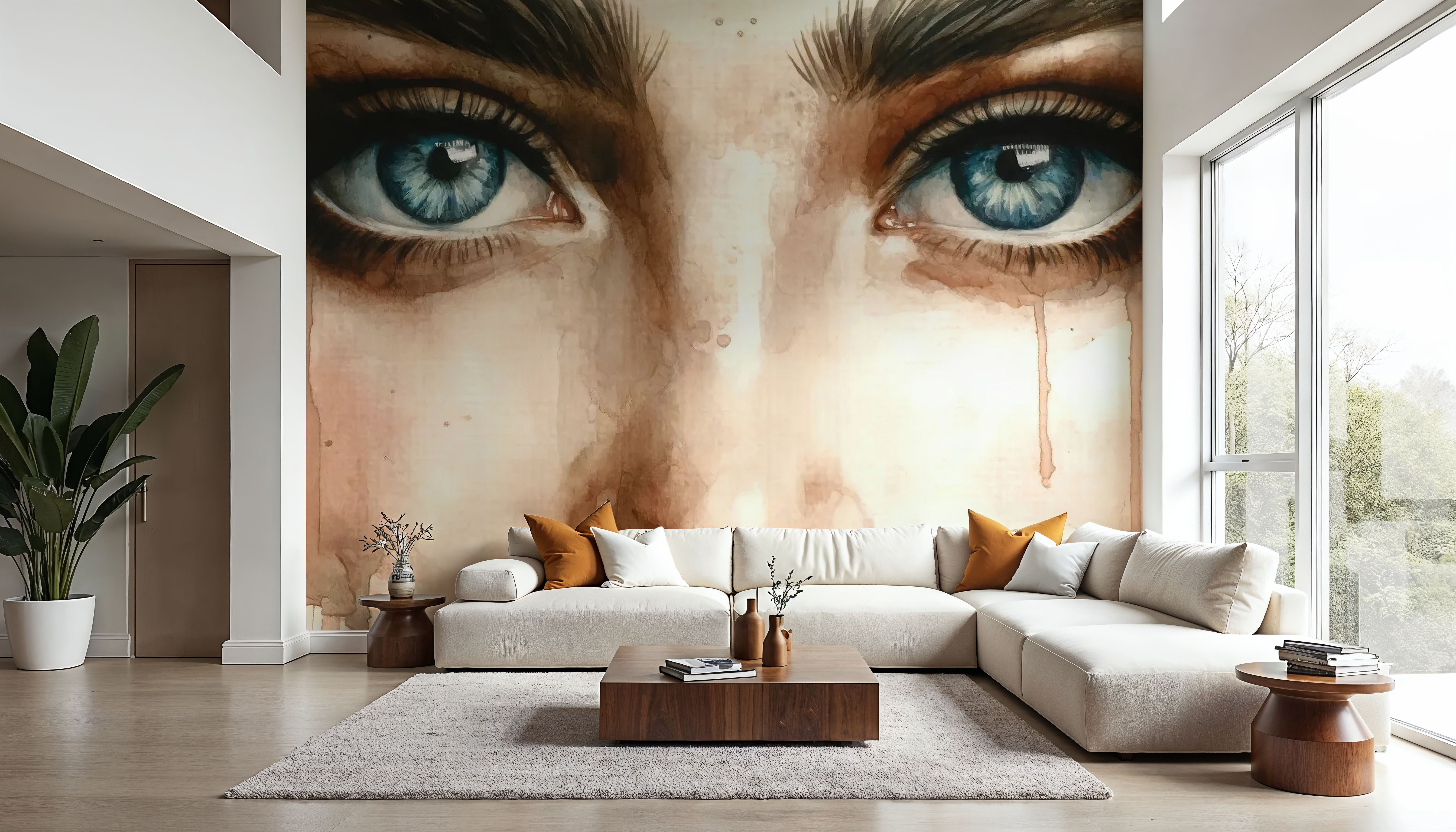 Close Up Eyes, Tapeten