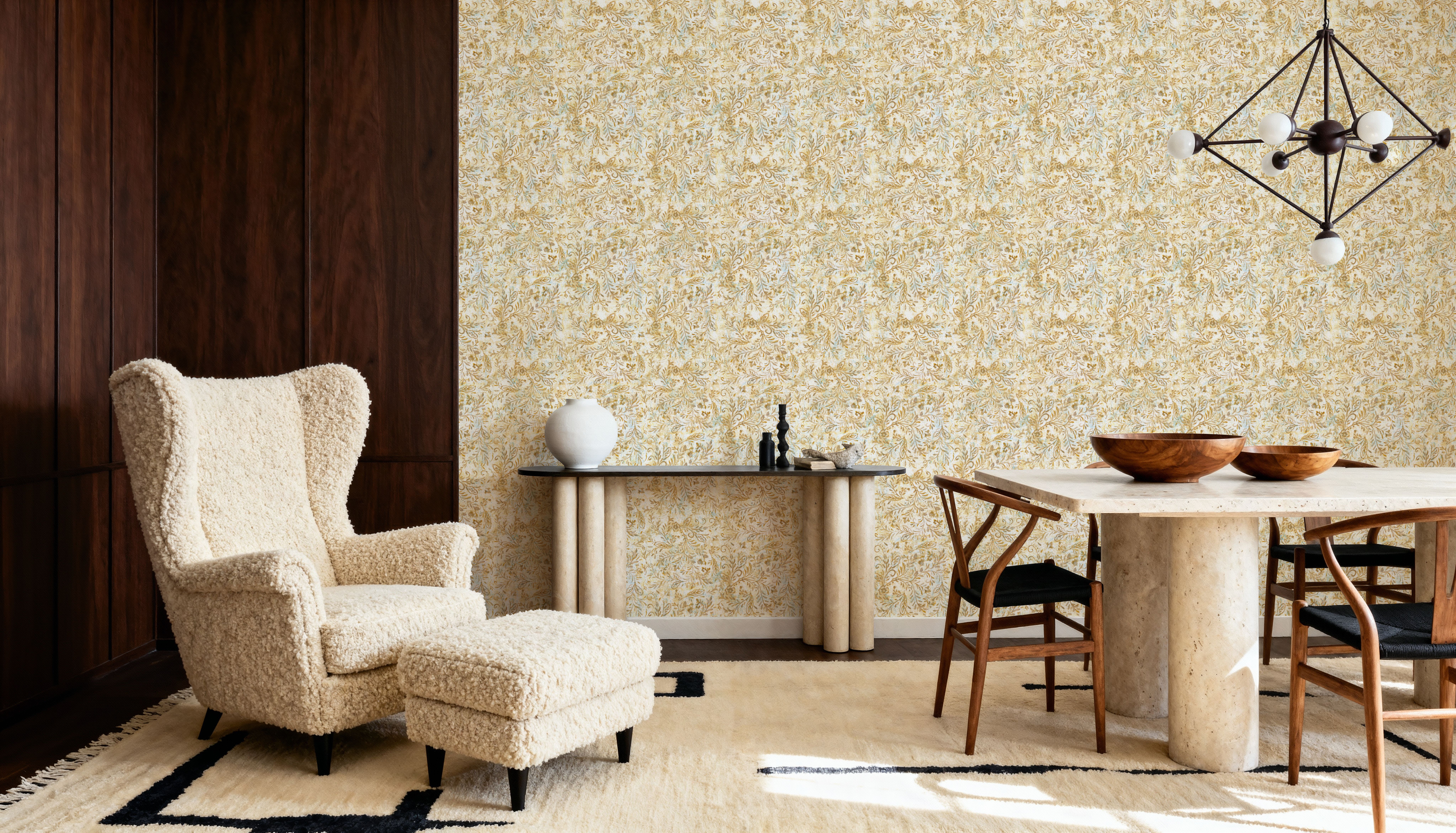 Rustic Flowers Yellow