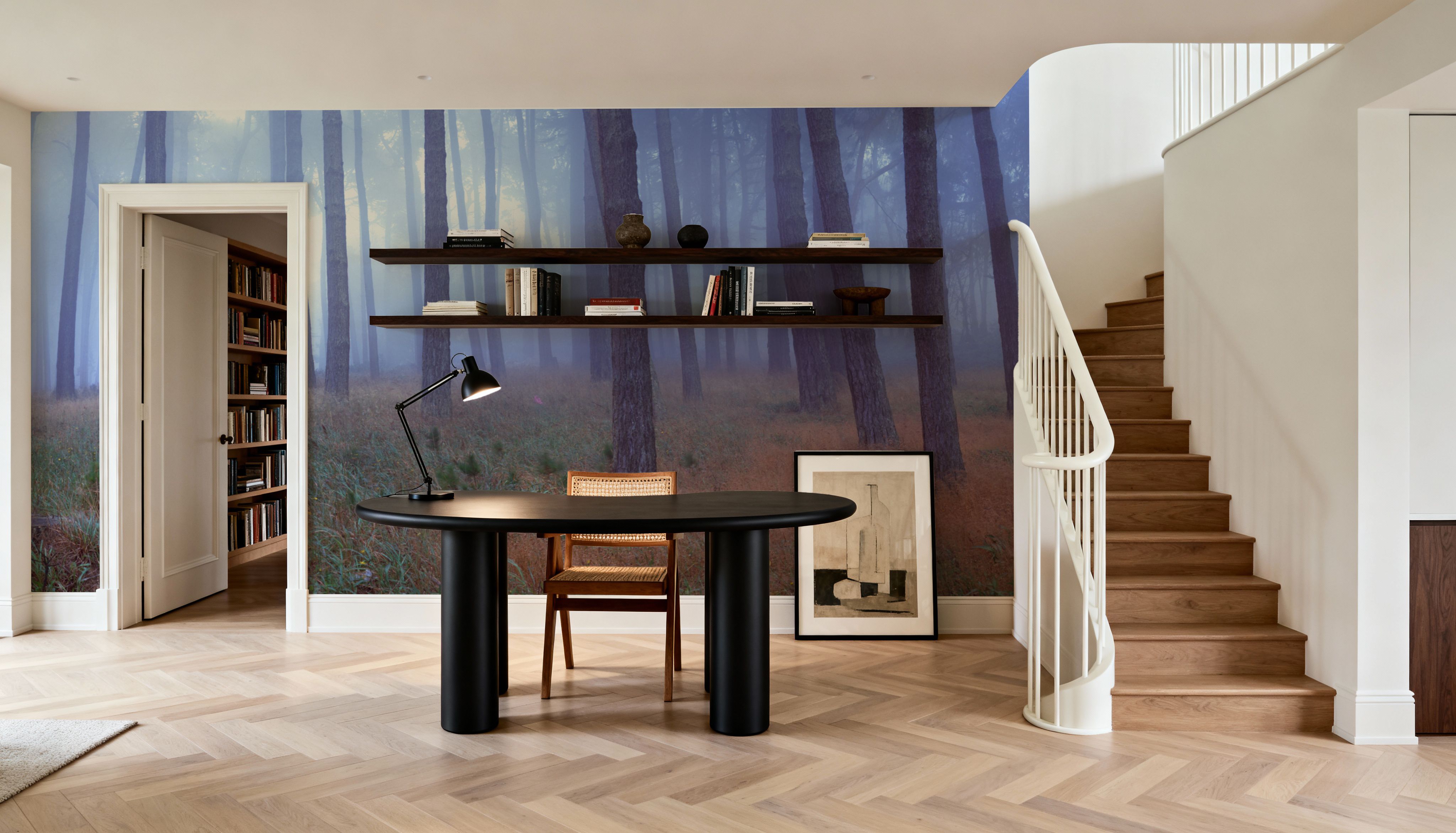 Presidio Forest, Papier peint