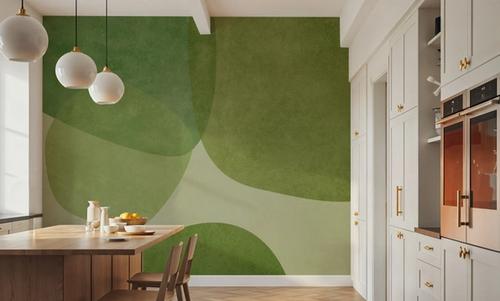 Embracing Shapes, Dill Green