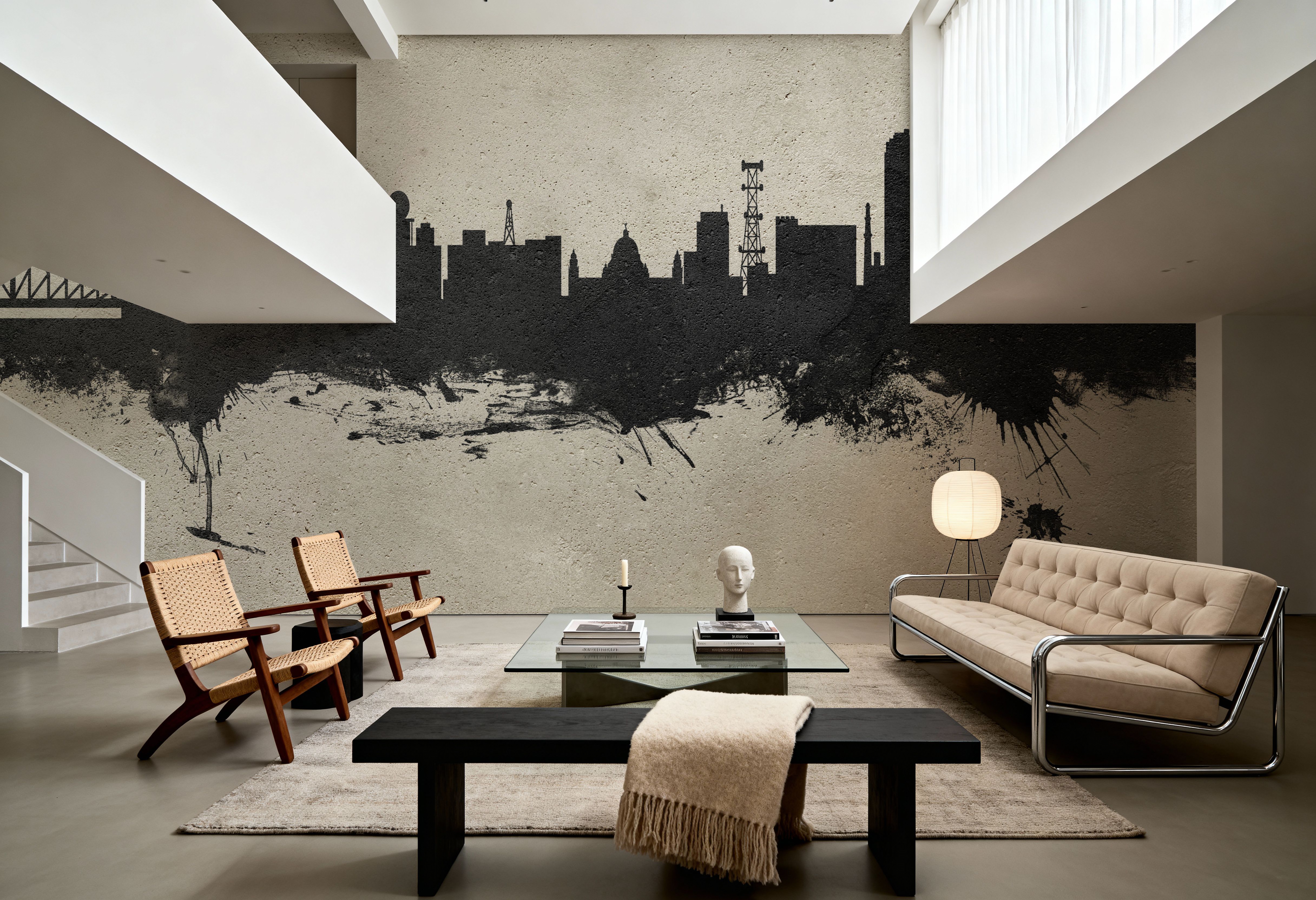 Kolkata (Calcutta) India Skyline Concrete