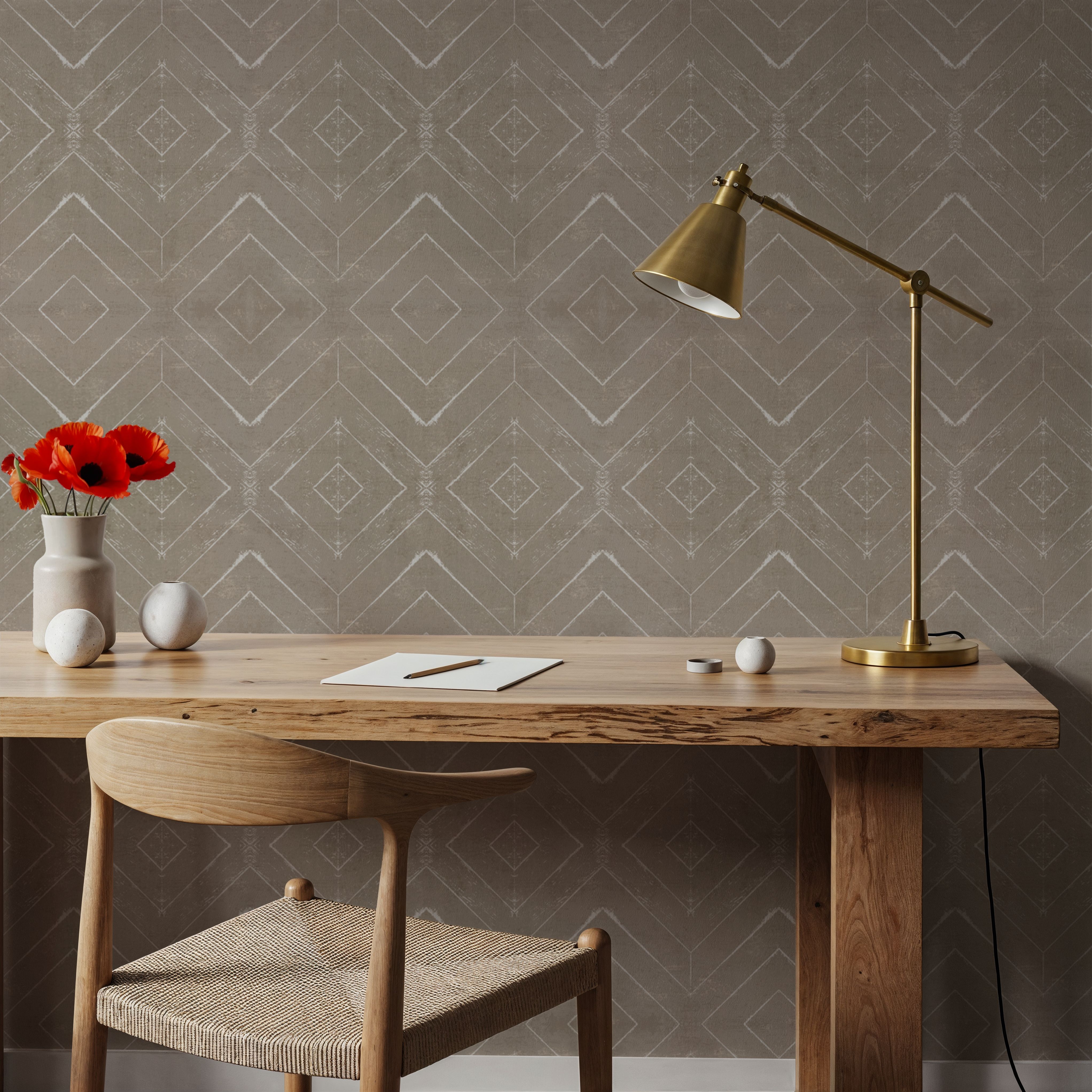 Country Flooring Grey, Wallpaper