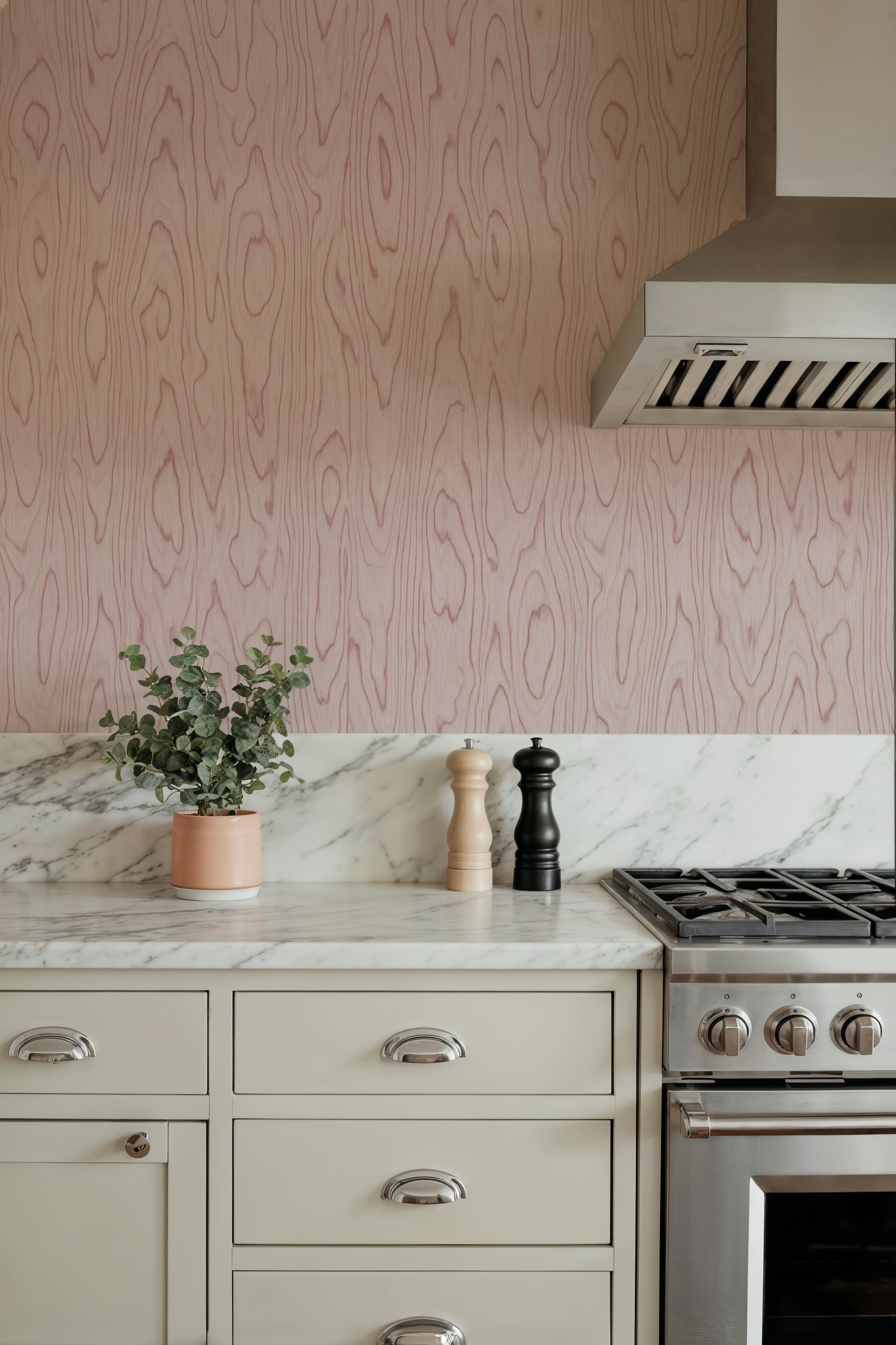 Conoid Grain, Alizarin Pink