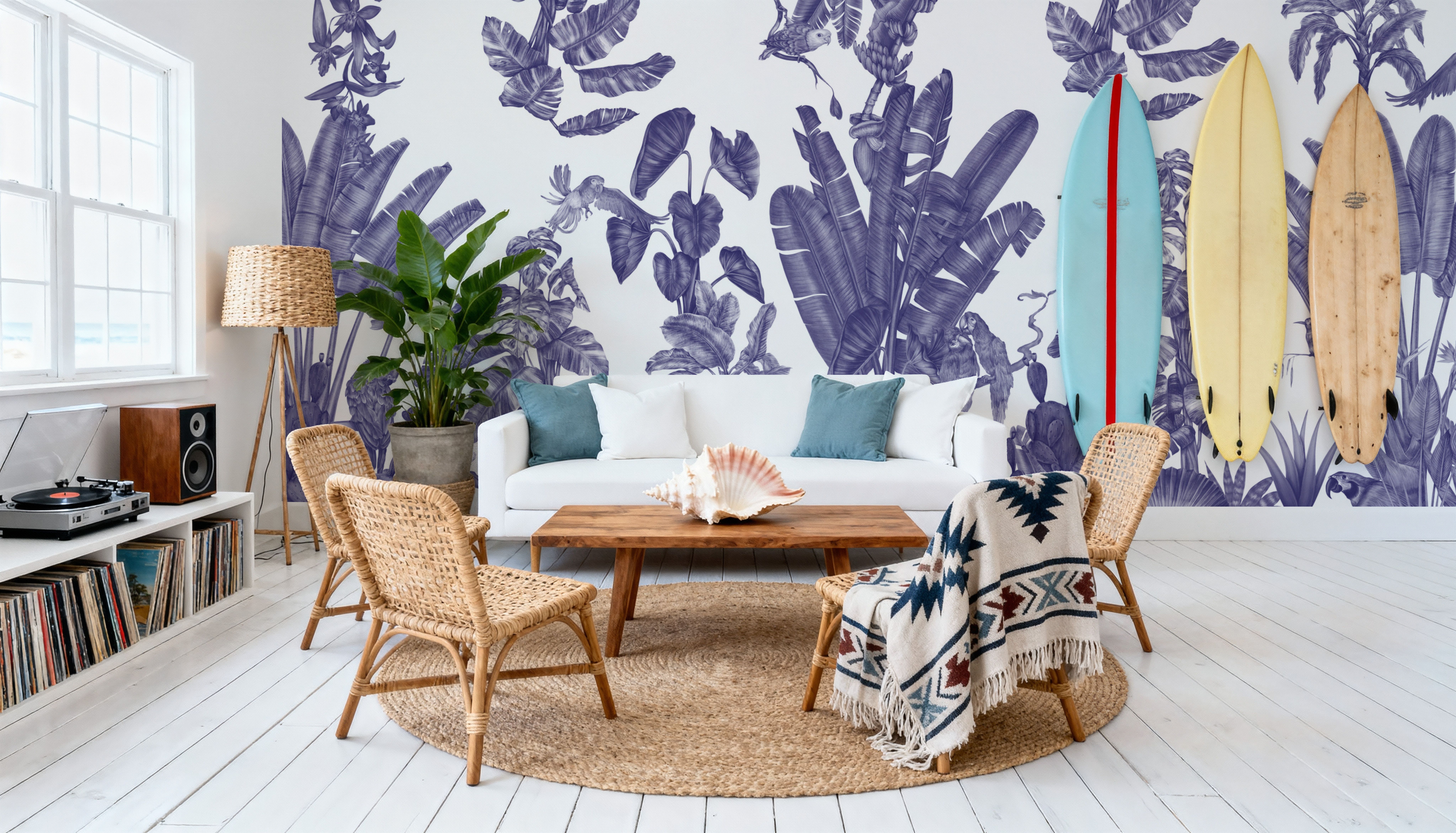 Parrots Jungle, Blue