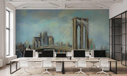 Painterly Brooklyn Bridge