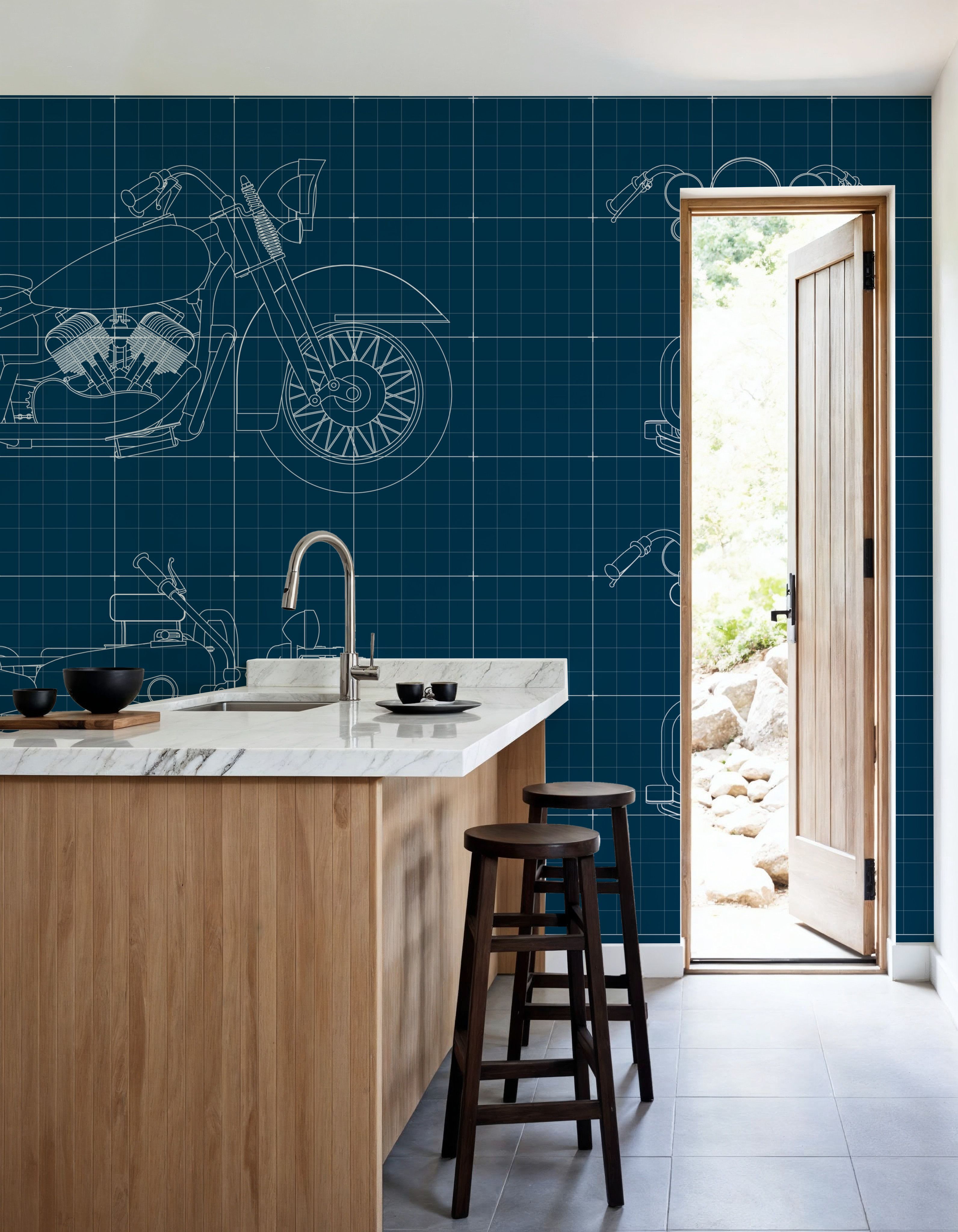 Motorcycle Blueprint