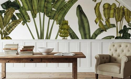 Banana Grove, White