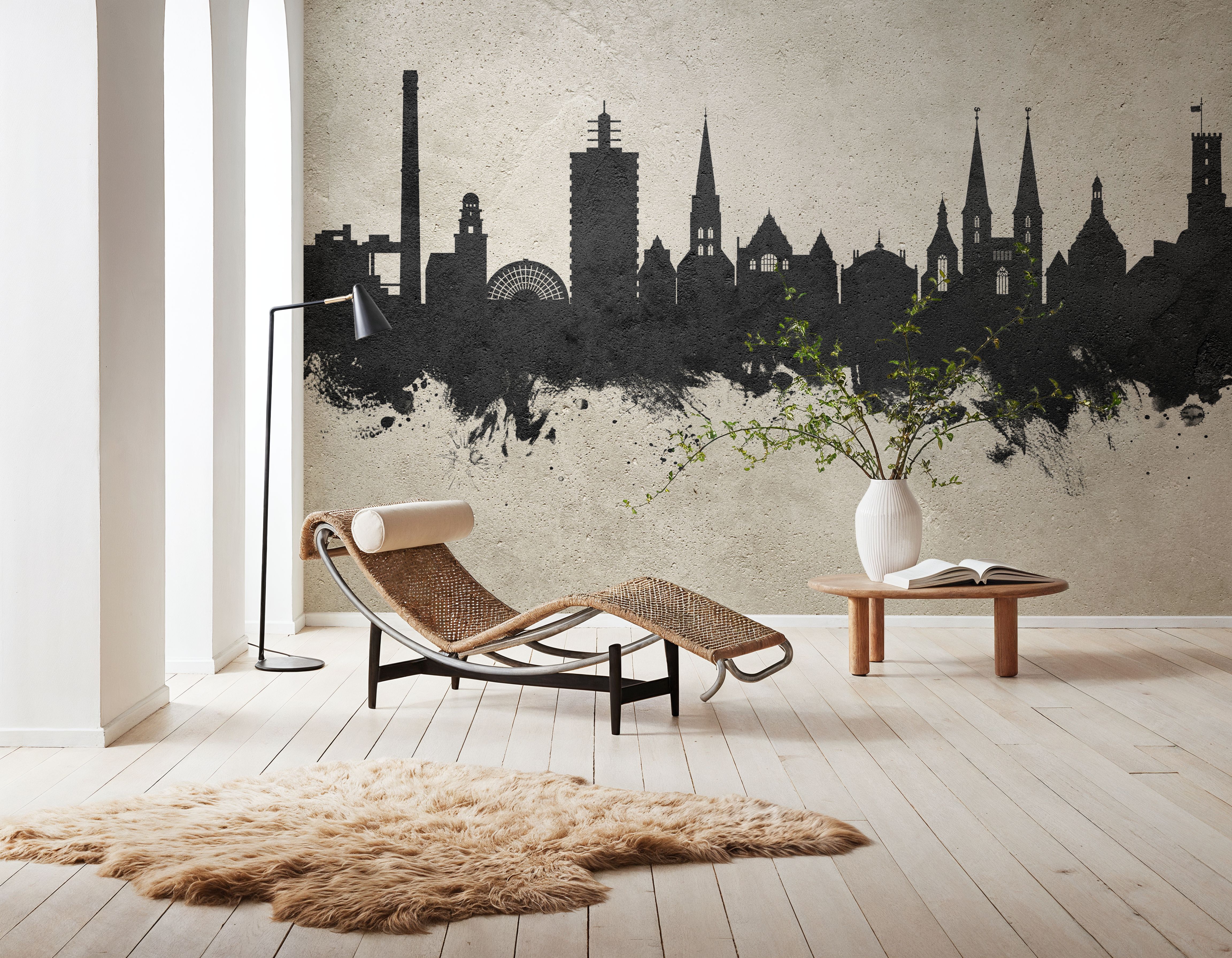 Bielefeld Germany Skyline Concrete
