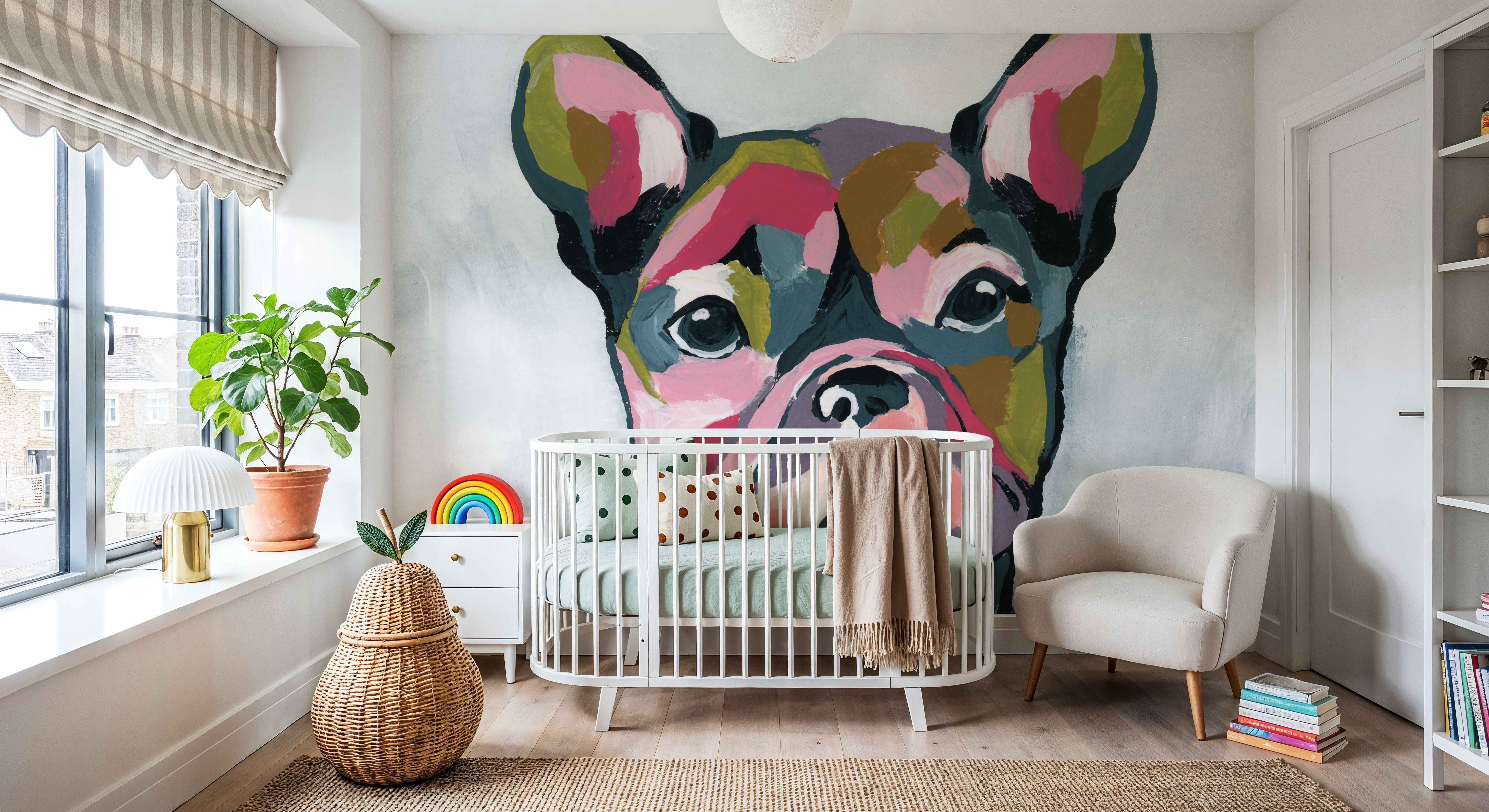 Abstract French Bulldog