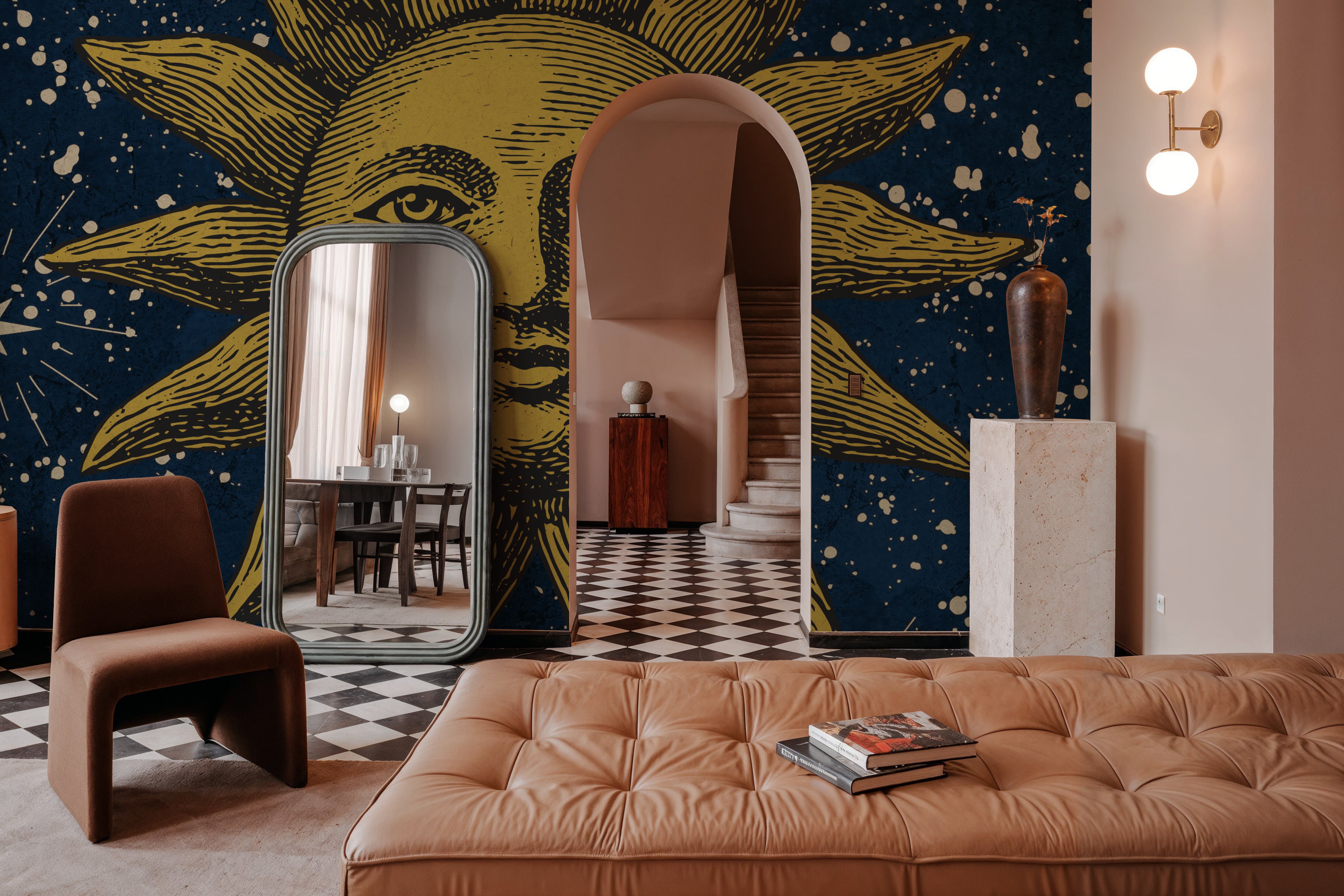 Simply Celestial I, Tapeten
