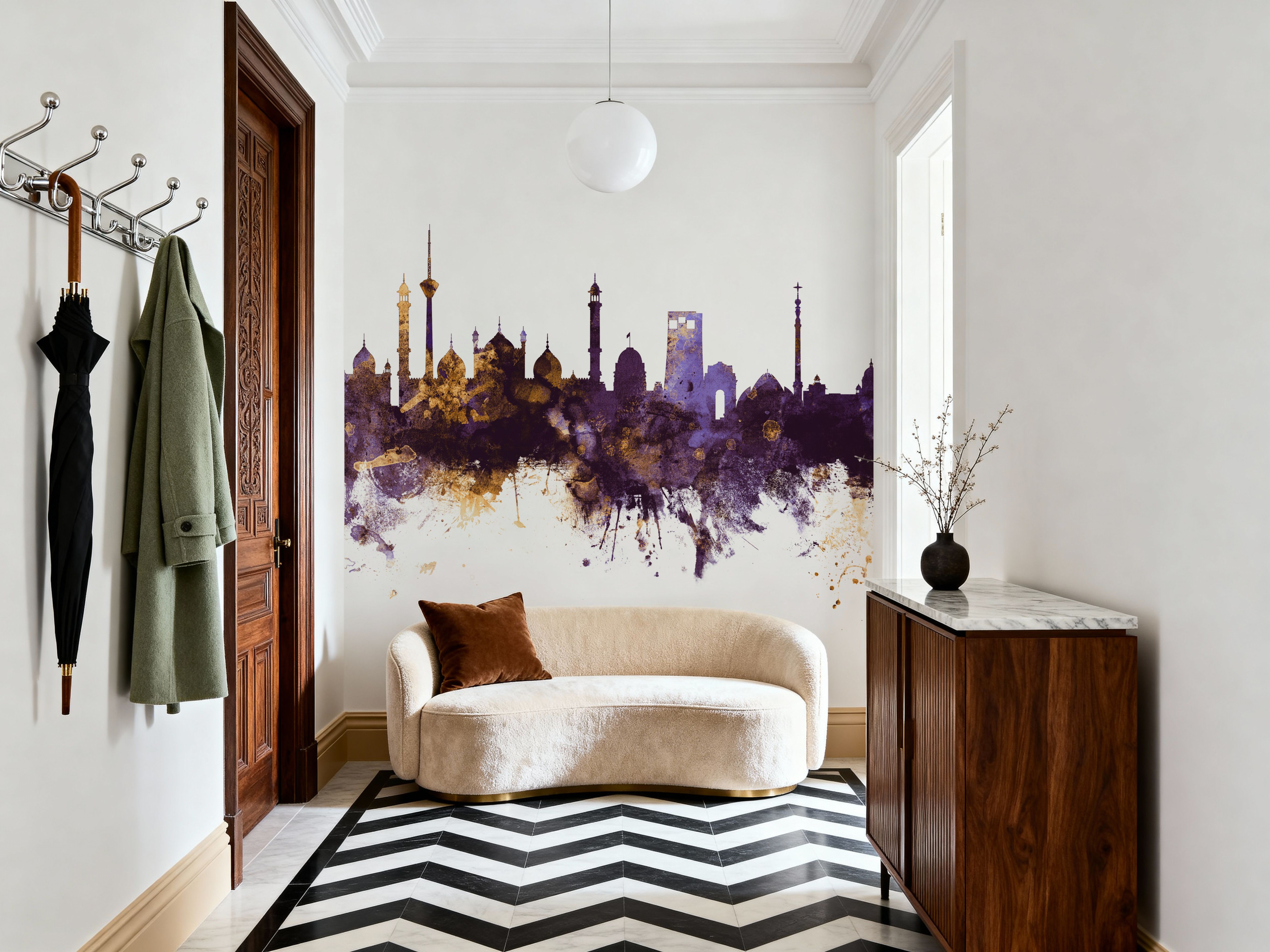 New Delhi India Skyline 