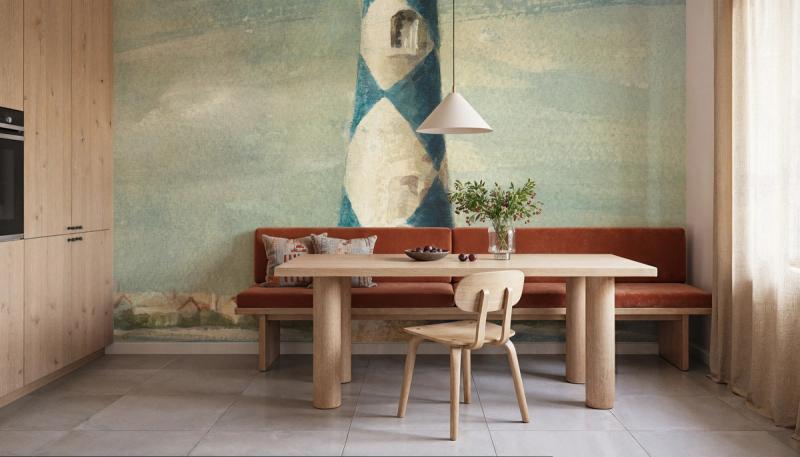 Lighthouse IV wallpaper mural 100% PVC-free and non-toxic