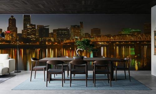 Riverfront Nightscape