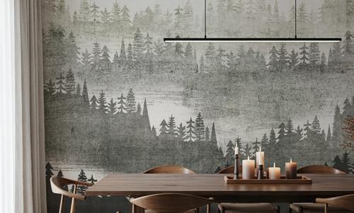 Mountainscape Silver