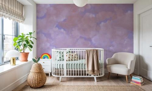 Painted Dreamy Clouds, Aura Indigo