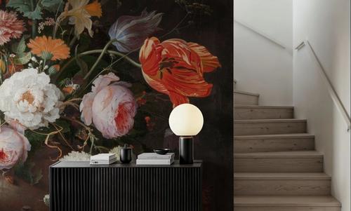 Still Life with Flowers And a Watch