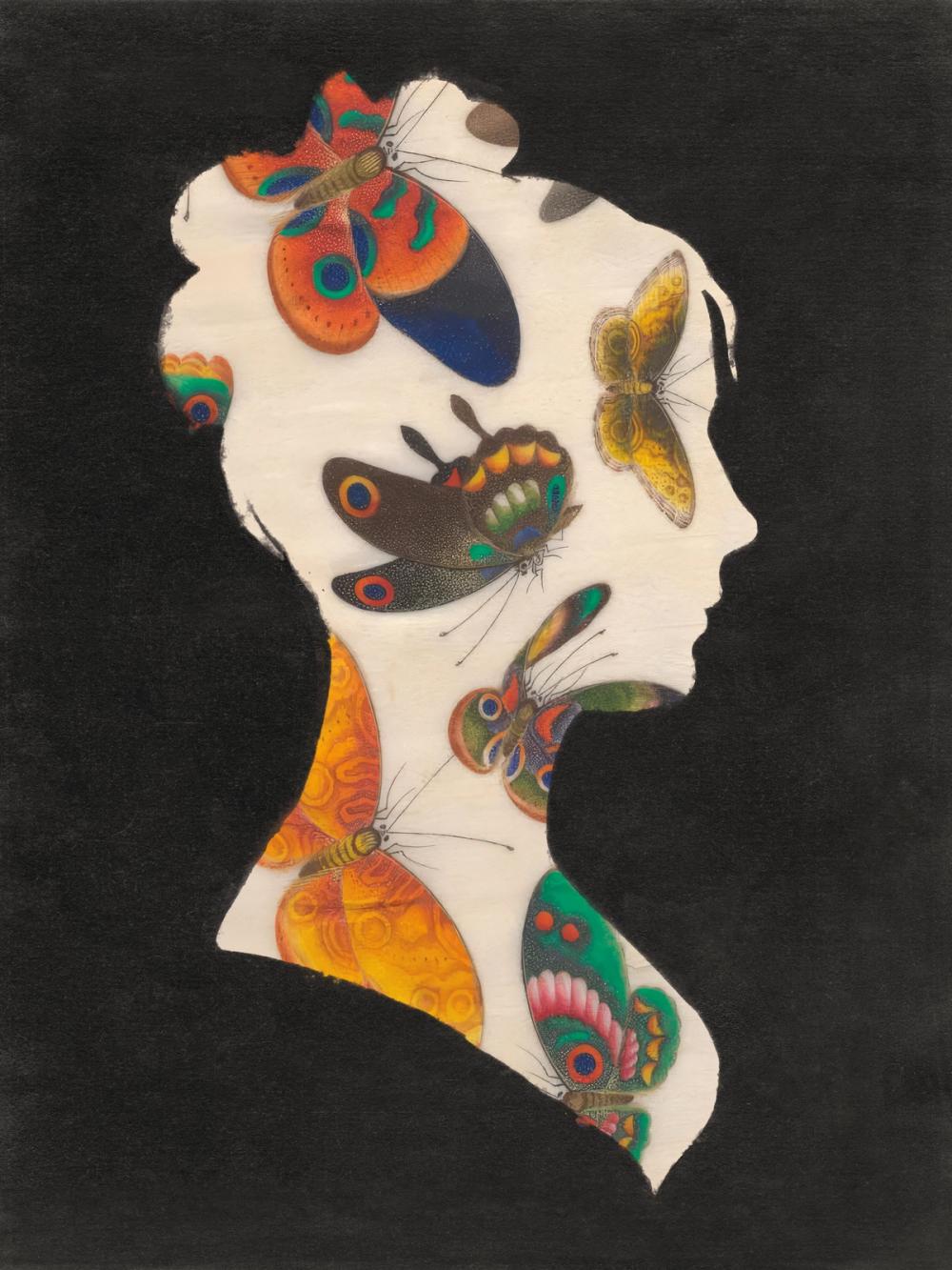 Butterfly Silhouette I