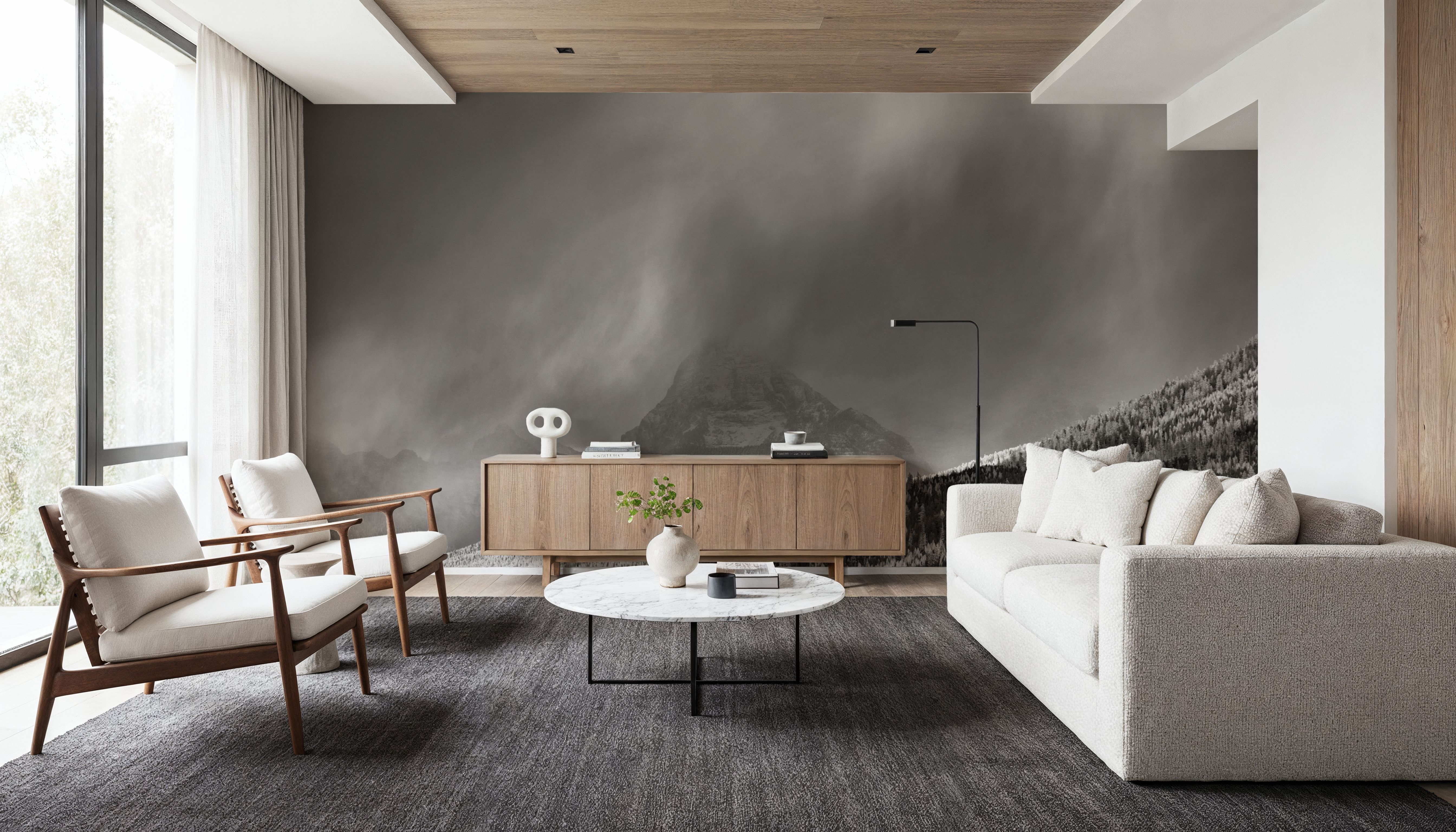 Rising Mist, Wallpaper