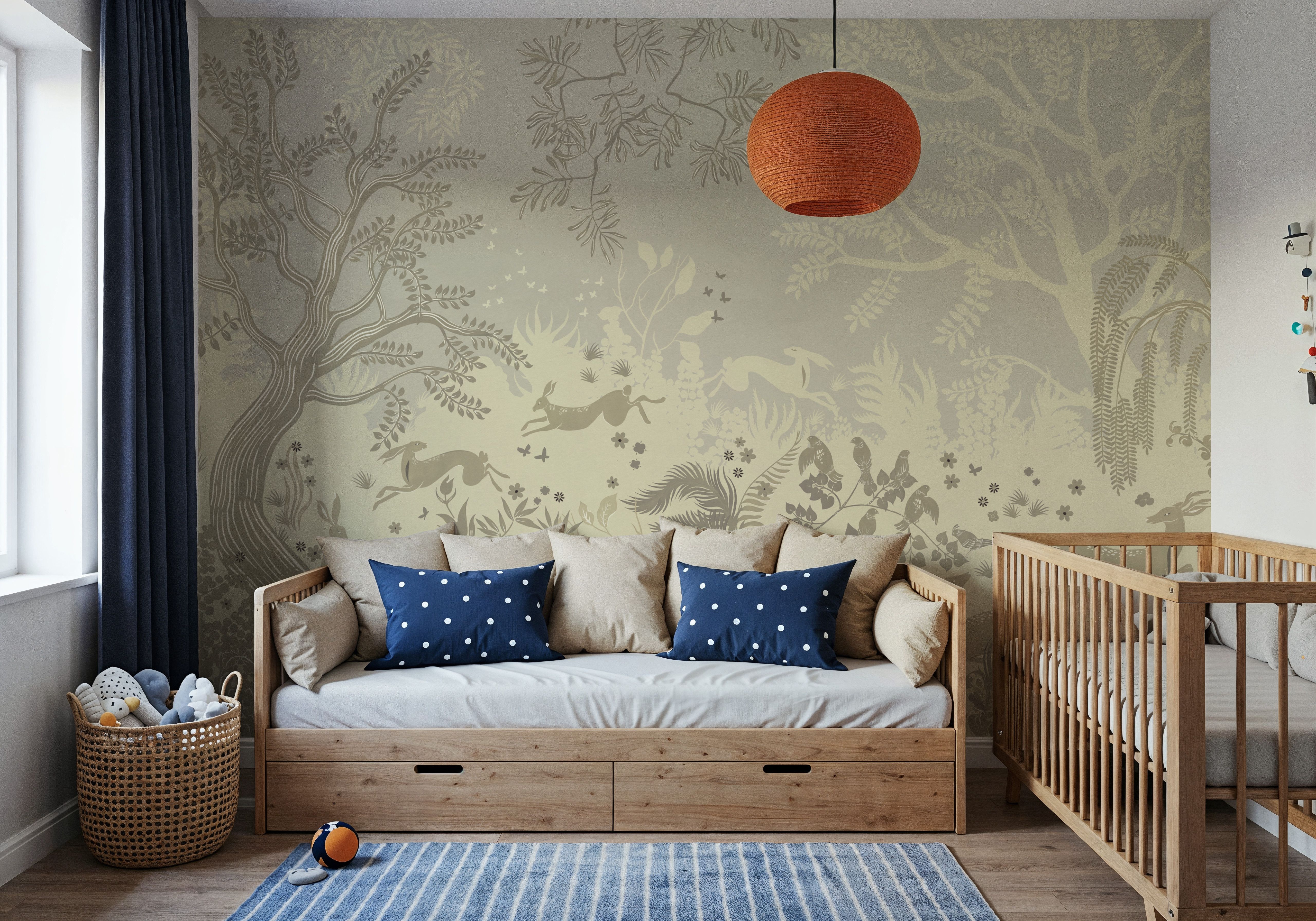 Liria Eden, Porcelain Mist, Papel de parede