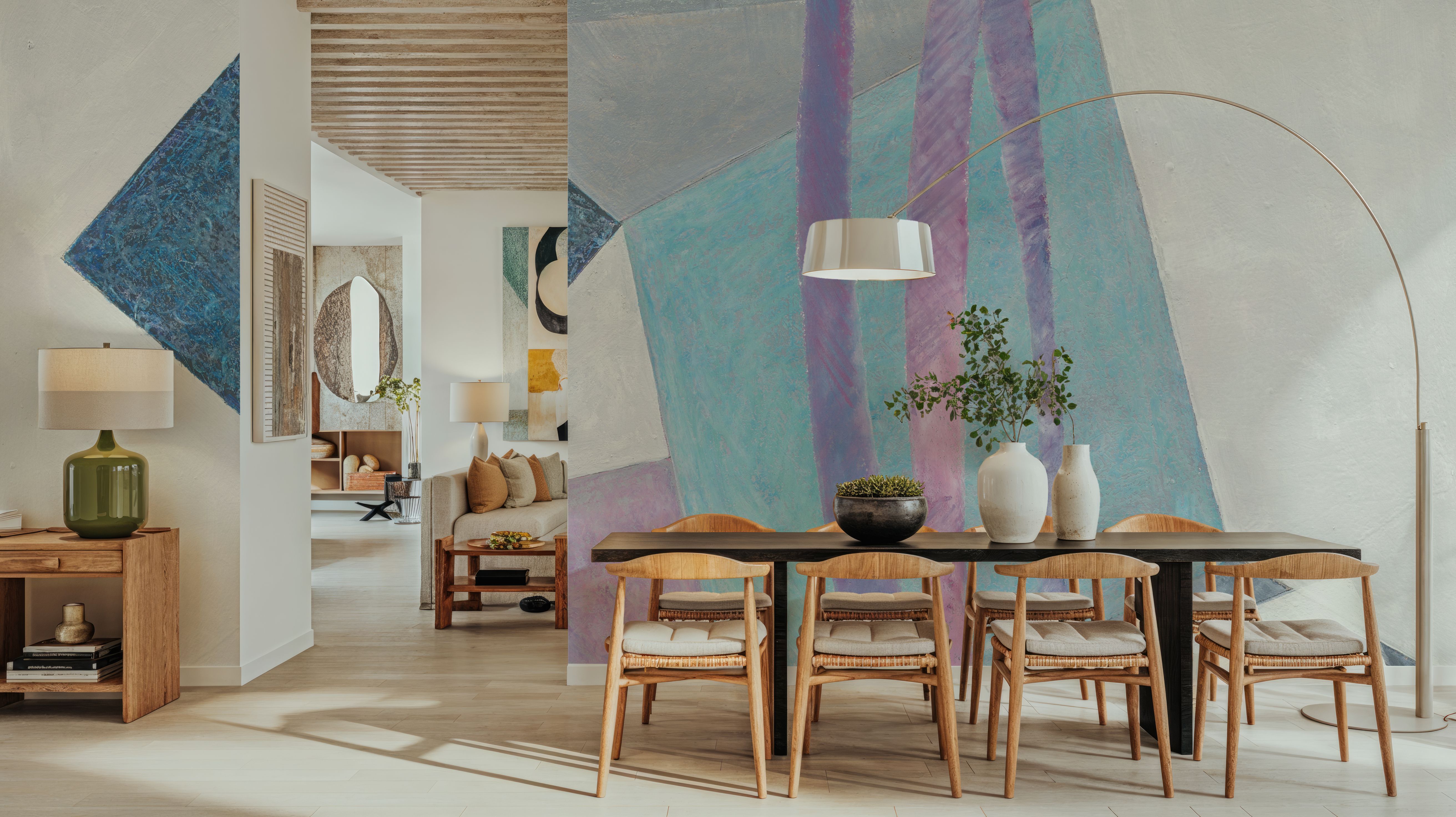 Paper Cut Lines, Tapeten