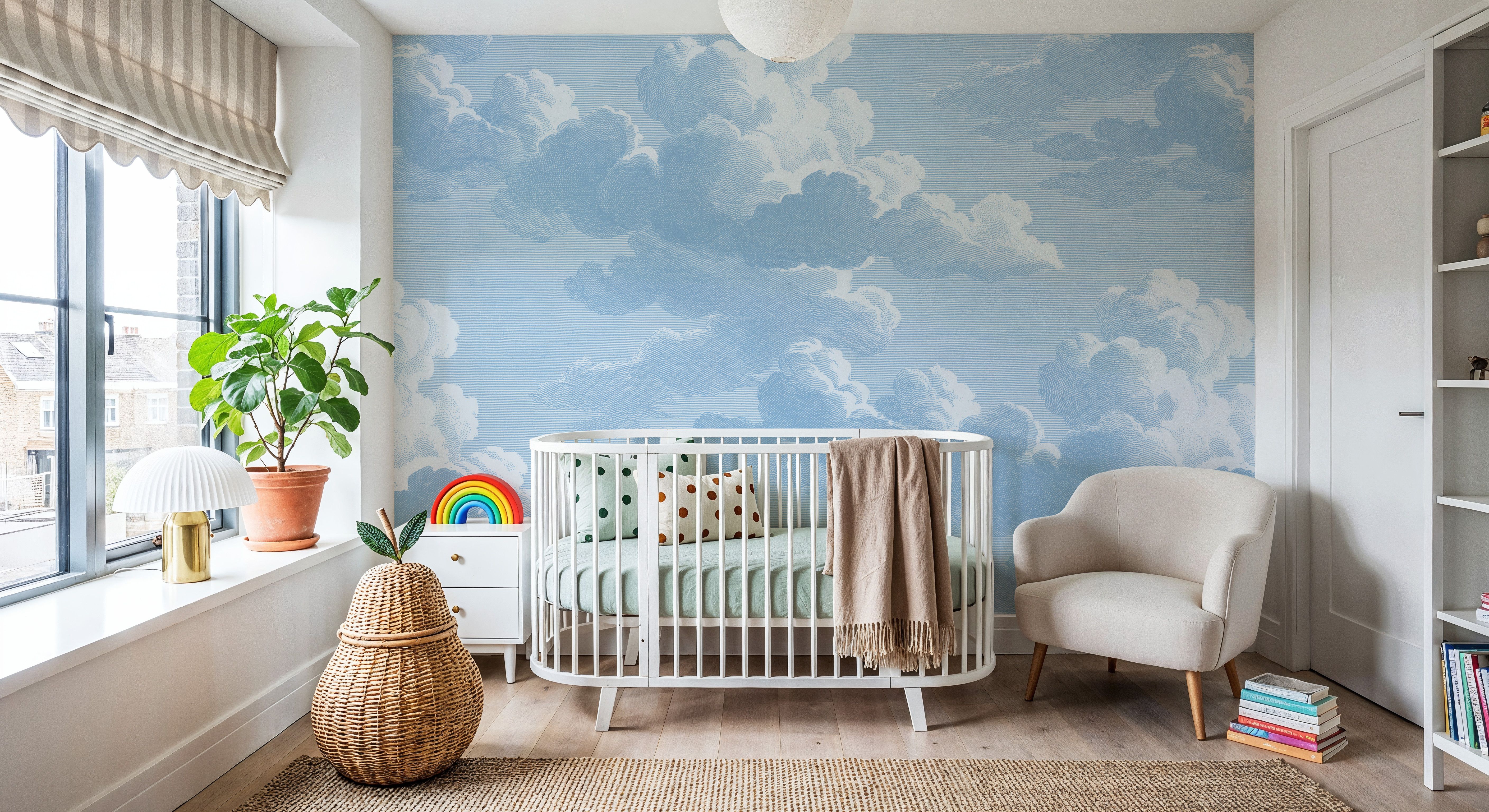 Intaglio Clouds, Summer Sky, Tapeten