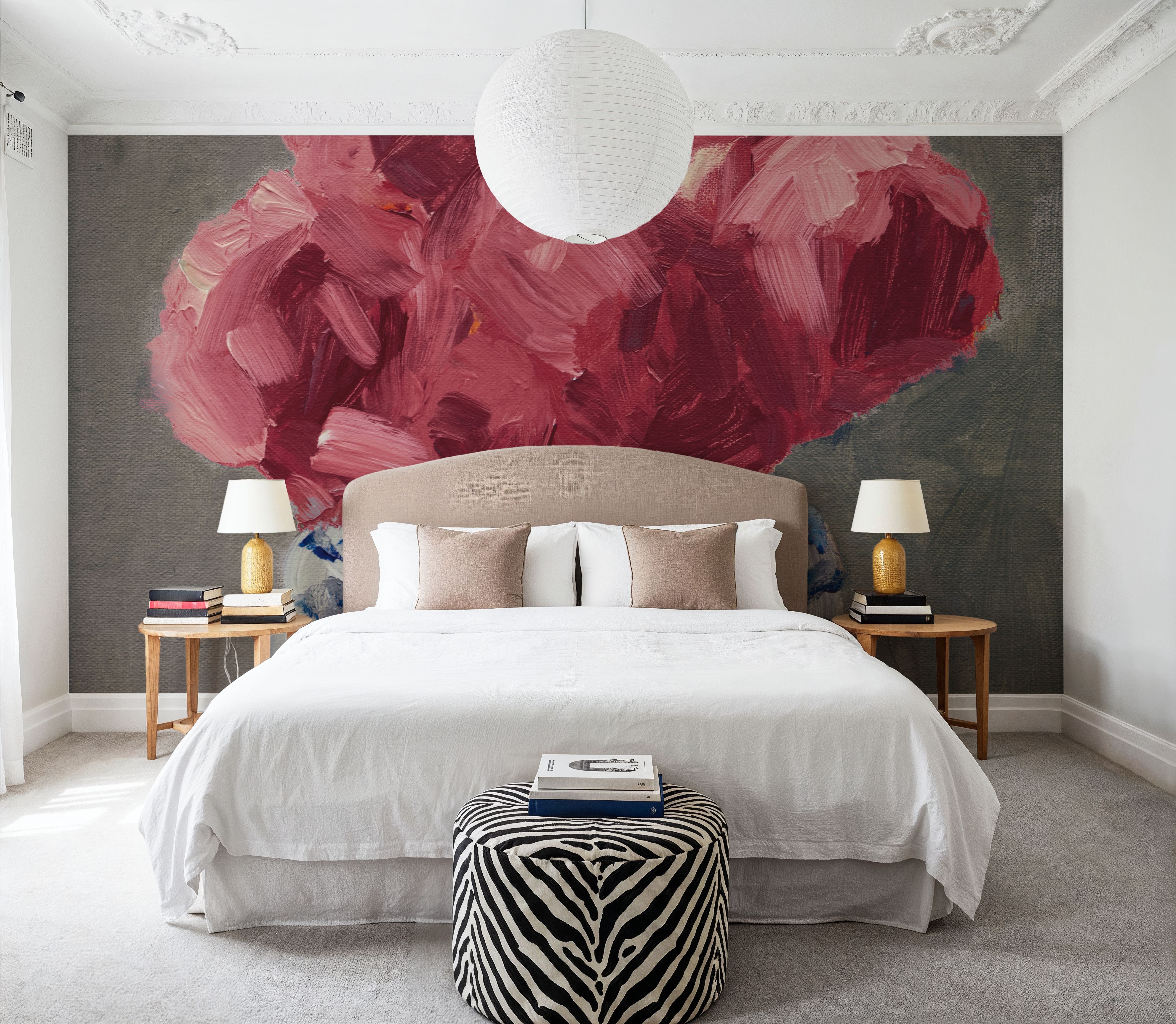 Peonies in Chinoiserie Vase Country Traditions