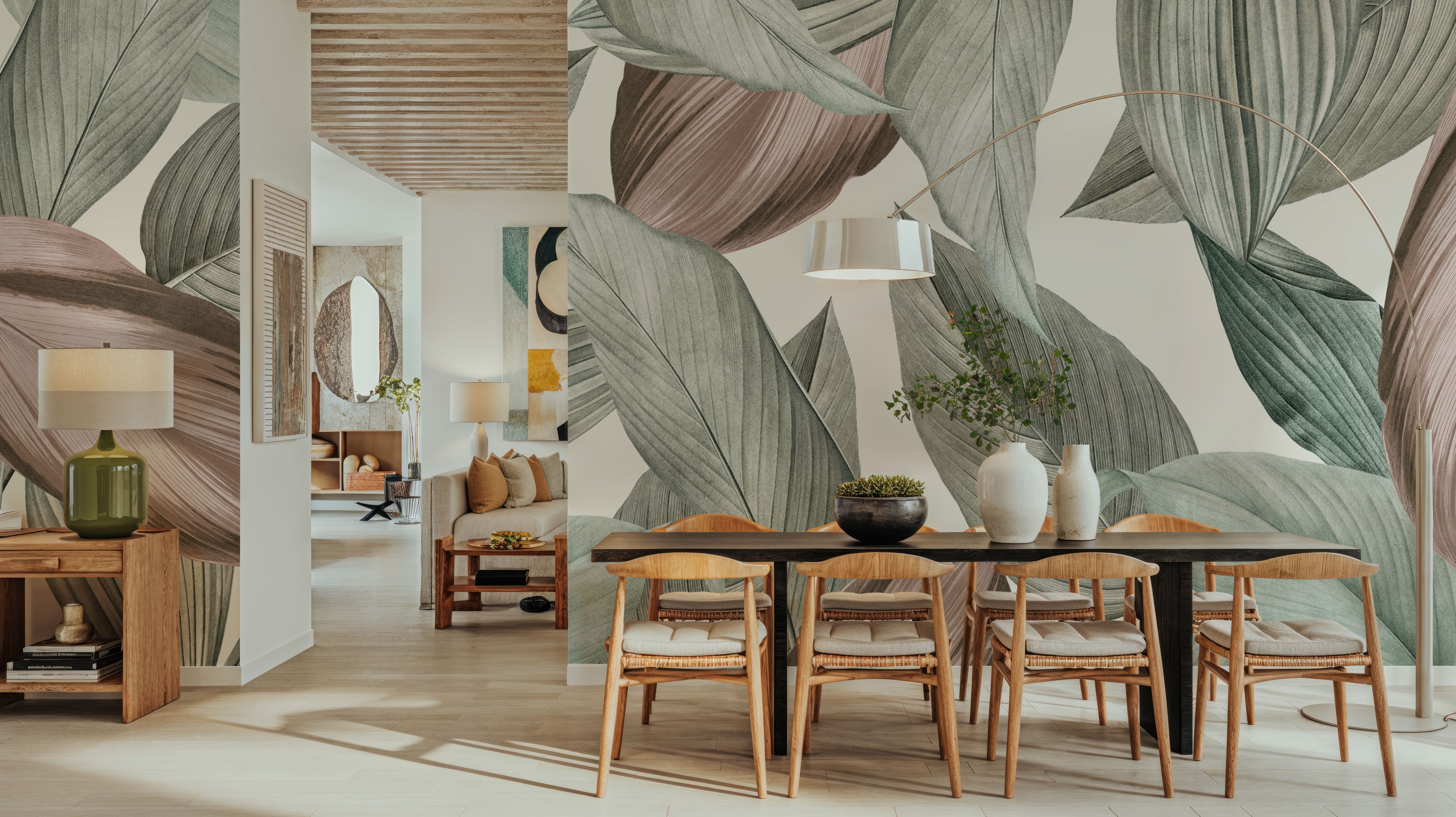 Tropical Garden Walk, Tapet