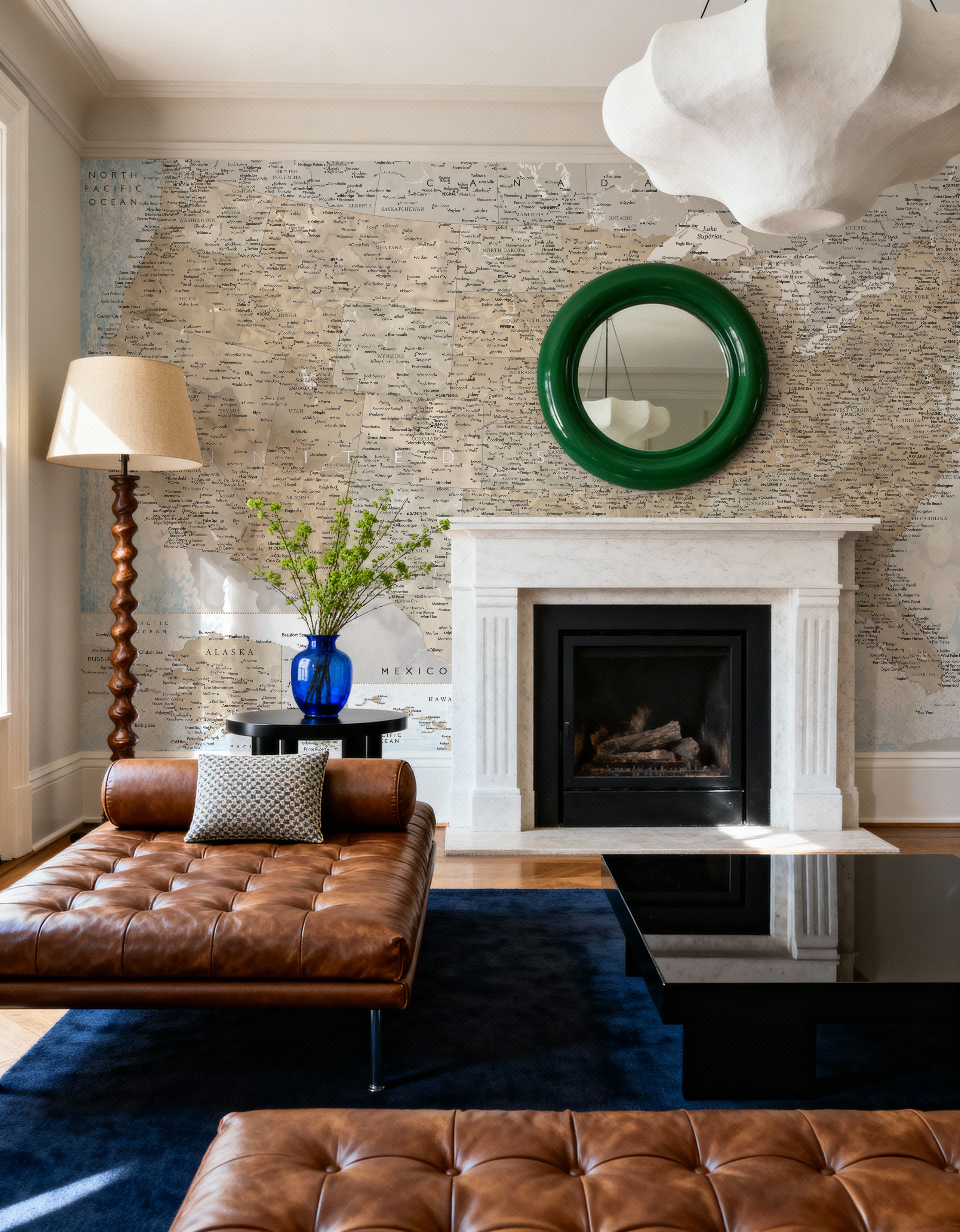 US Map Detailed - Ghada