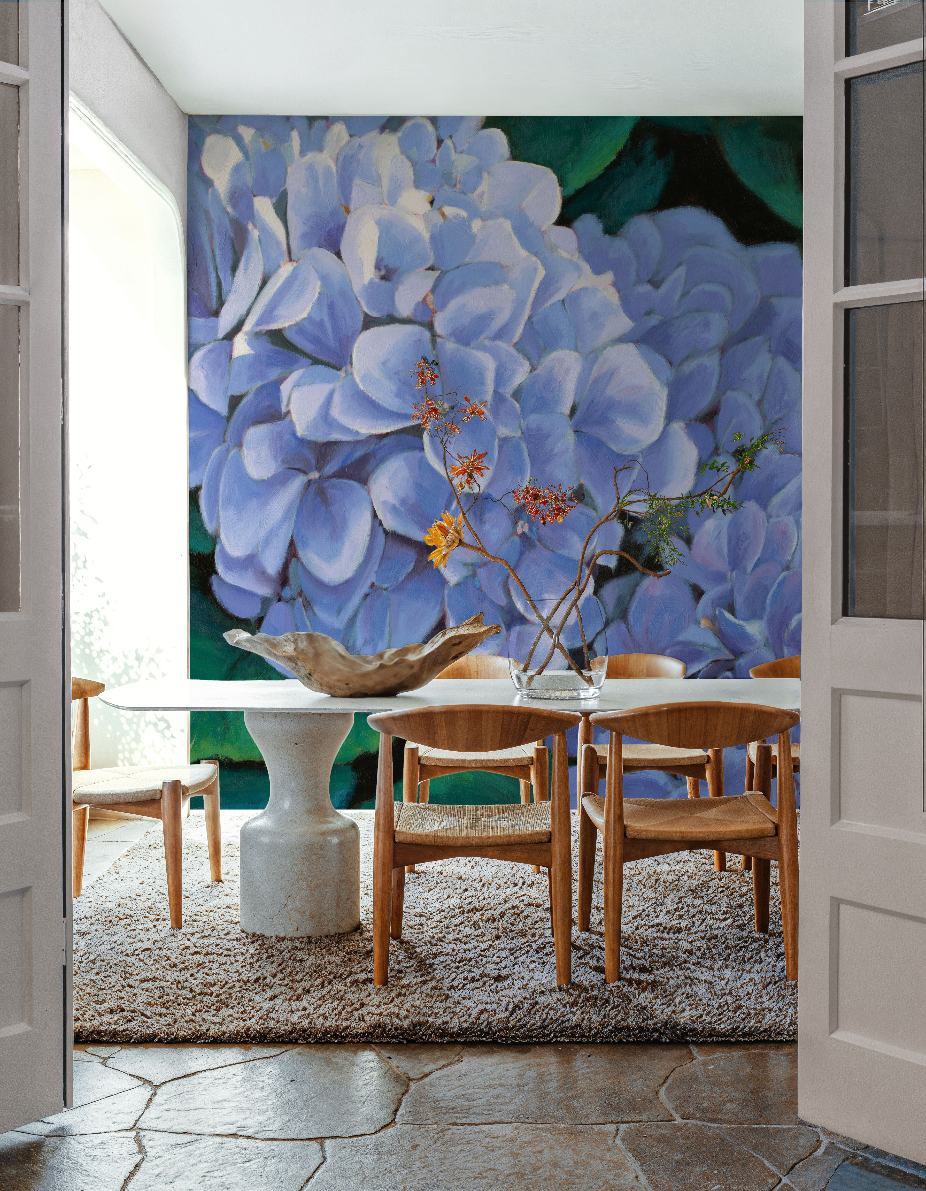 Periwinkle Hydrangea