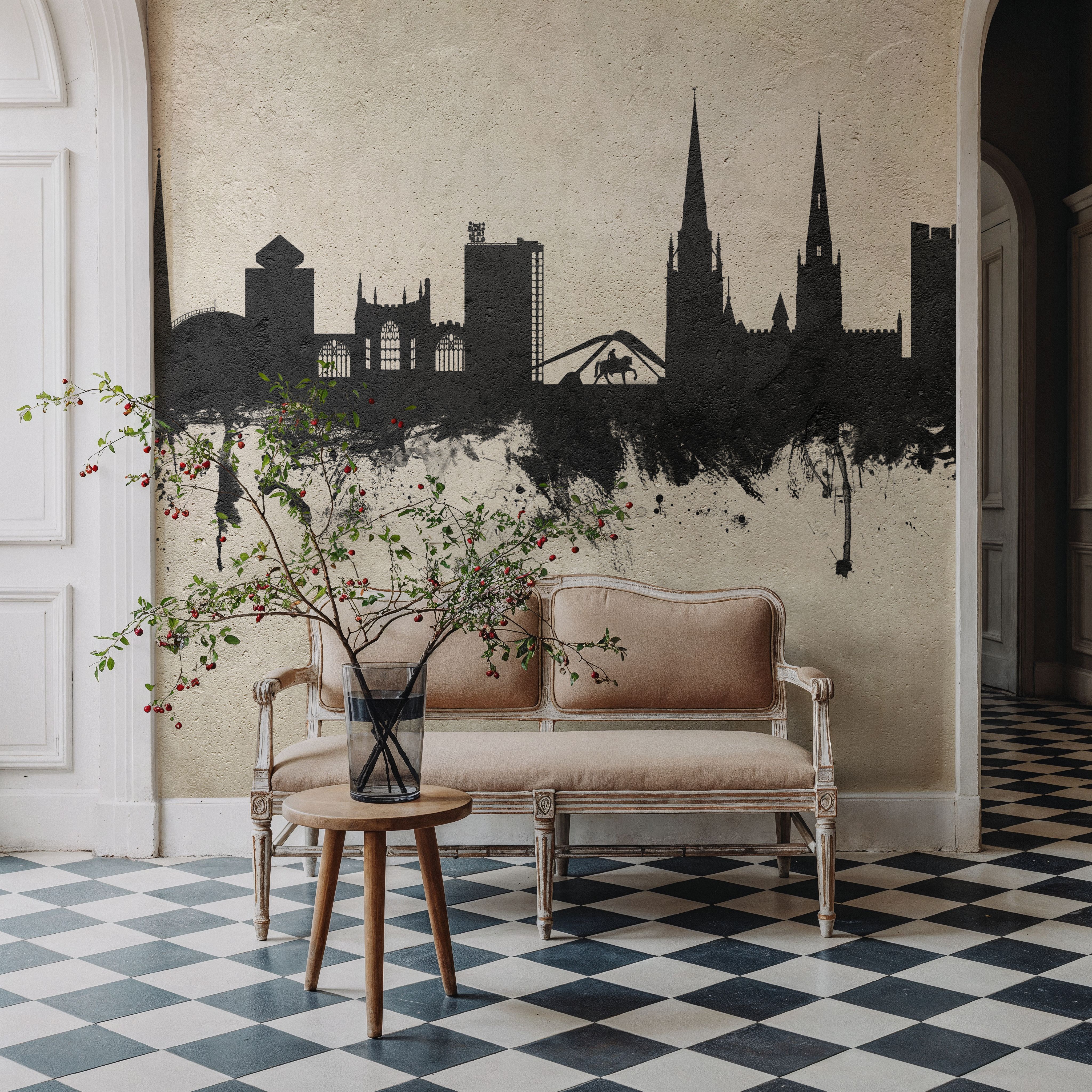 Coventry England Skyline Concrete